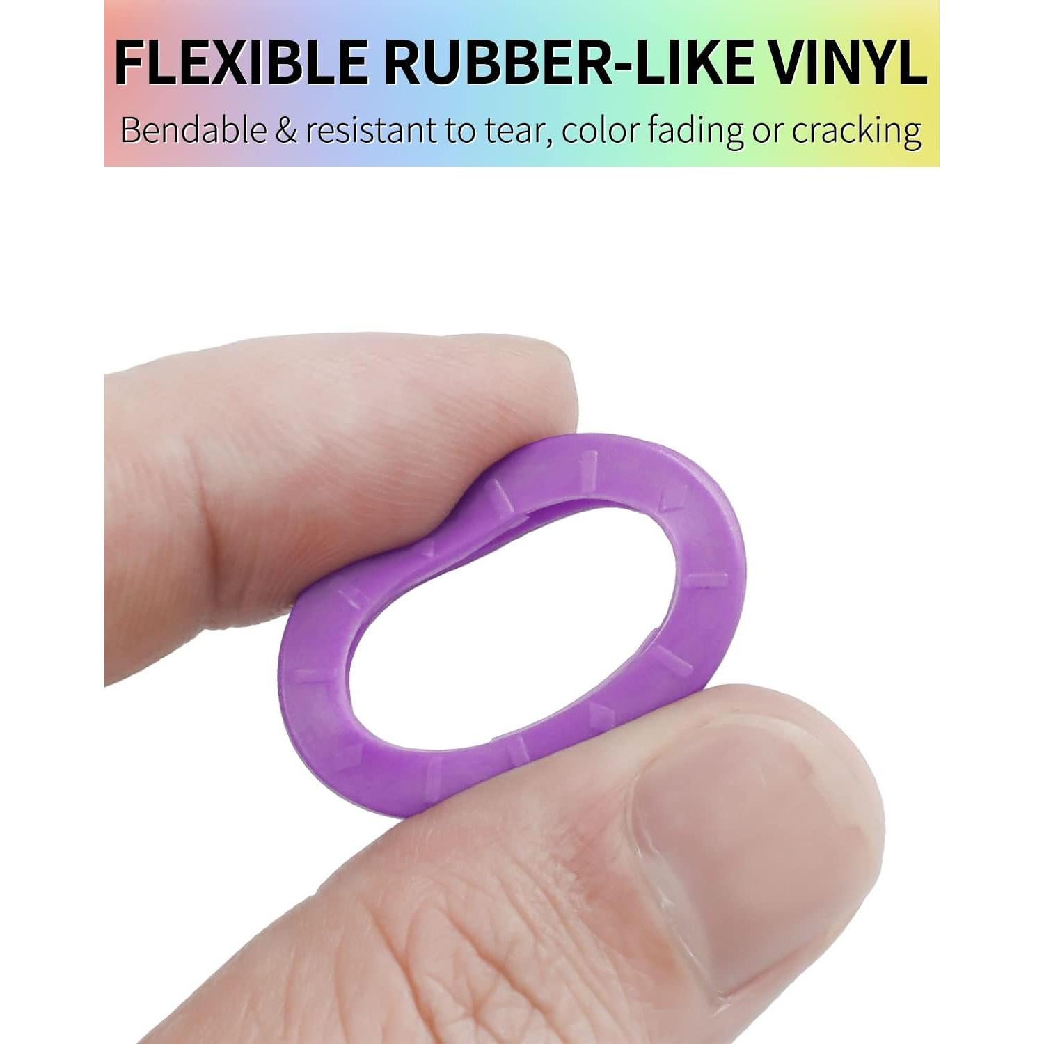 Tapas de Llave Uniclife 24 Piezas 2.29 cm Redondas 8 Colores