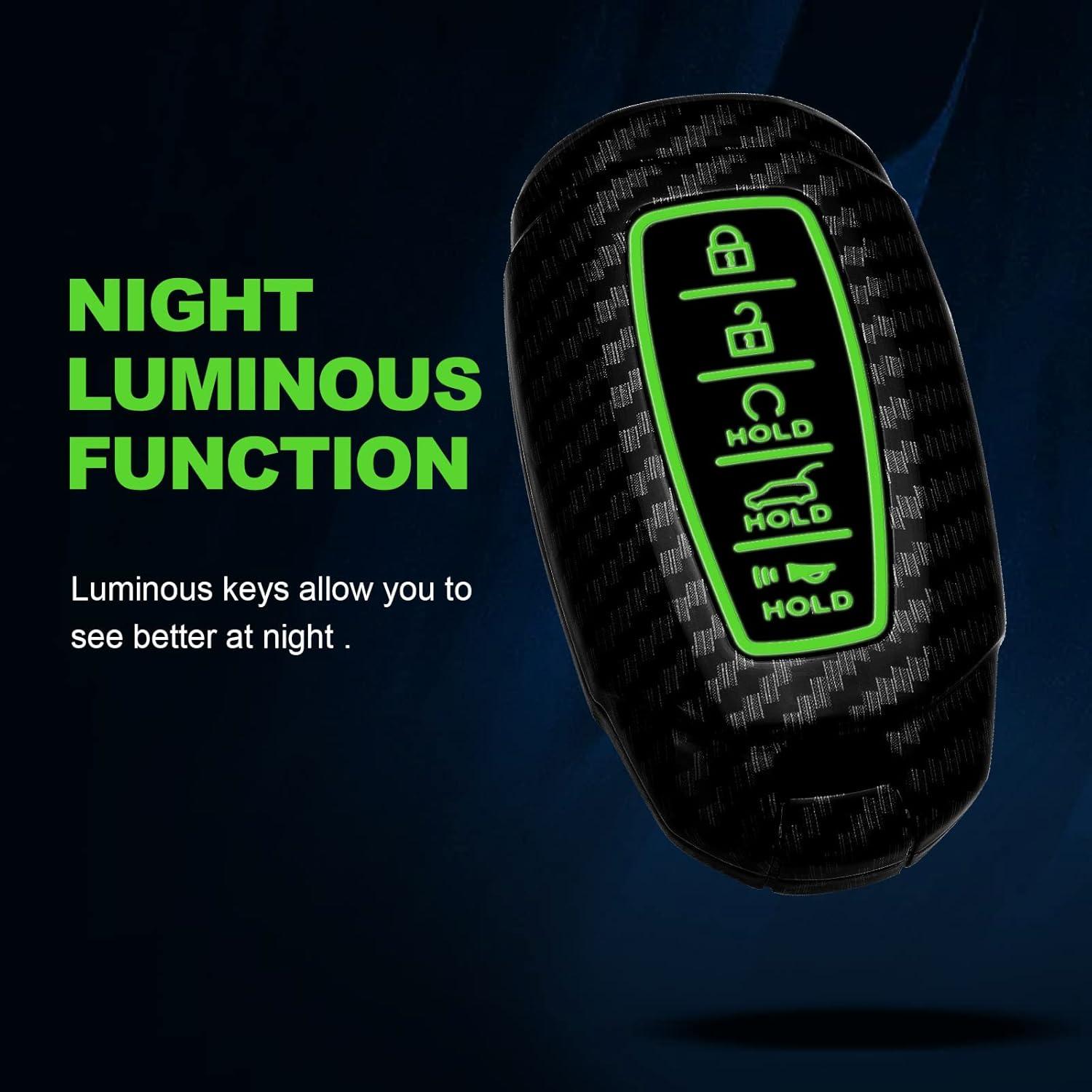 Funda de Llave Inteligente Hyundai 5 Botones Silicona Azul