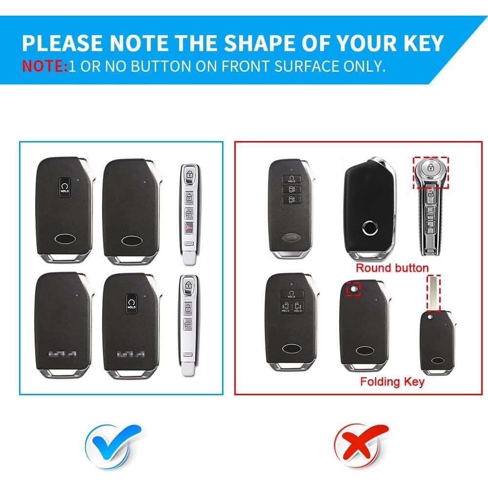 Funda de Llave QBUC para Kia Sportage Forte Sorento 2018+