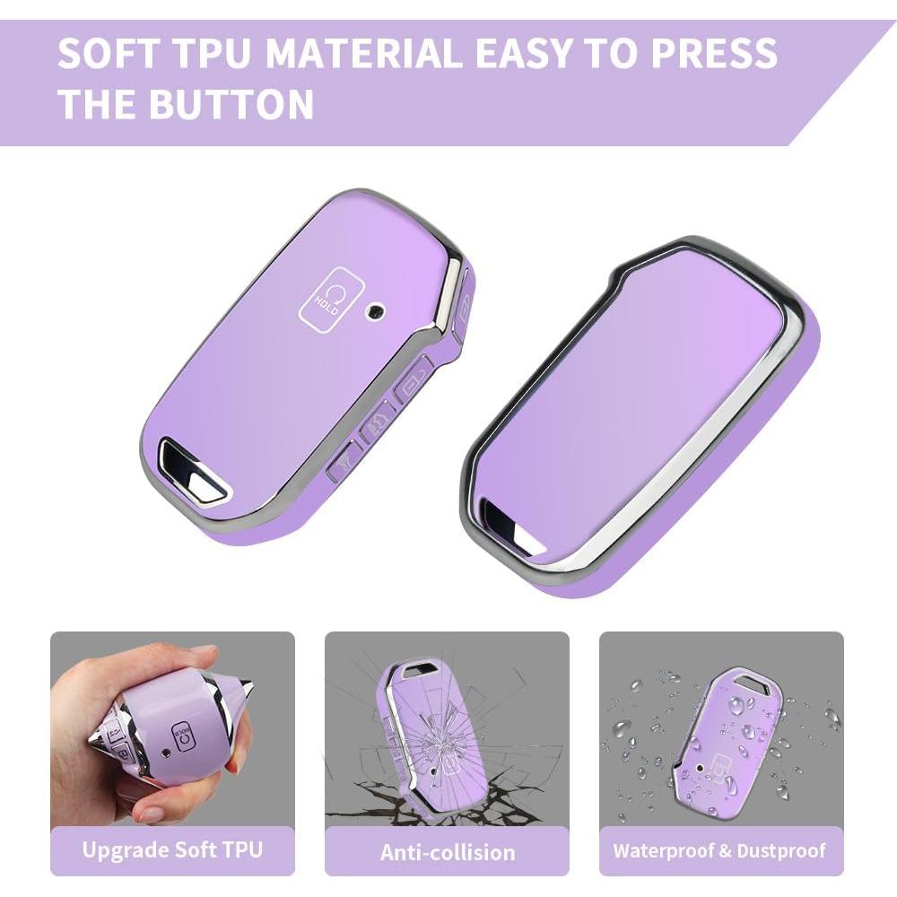 Funda de Llave QBUC para Kia Sportage Forte Sorento 2018+