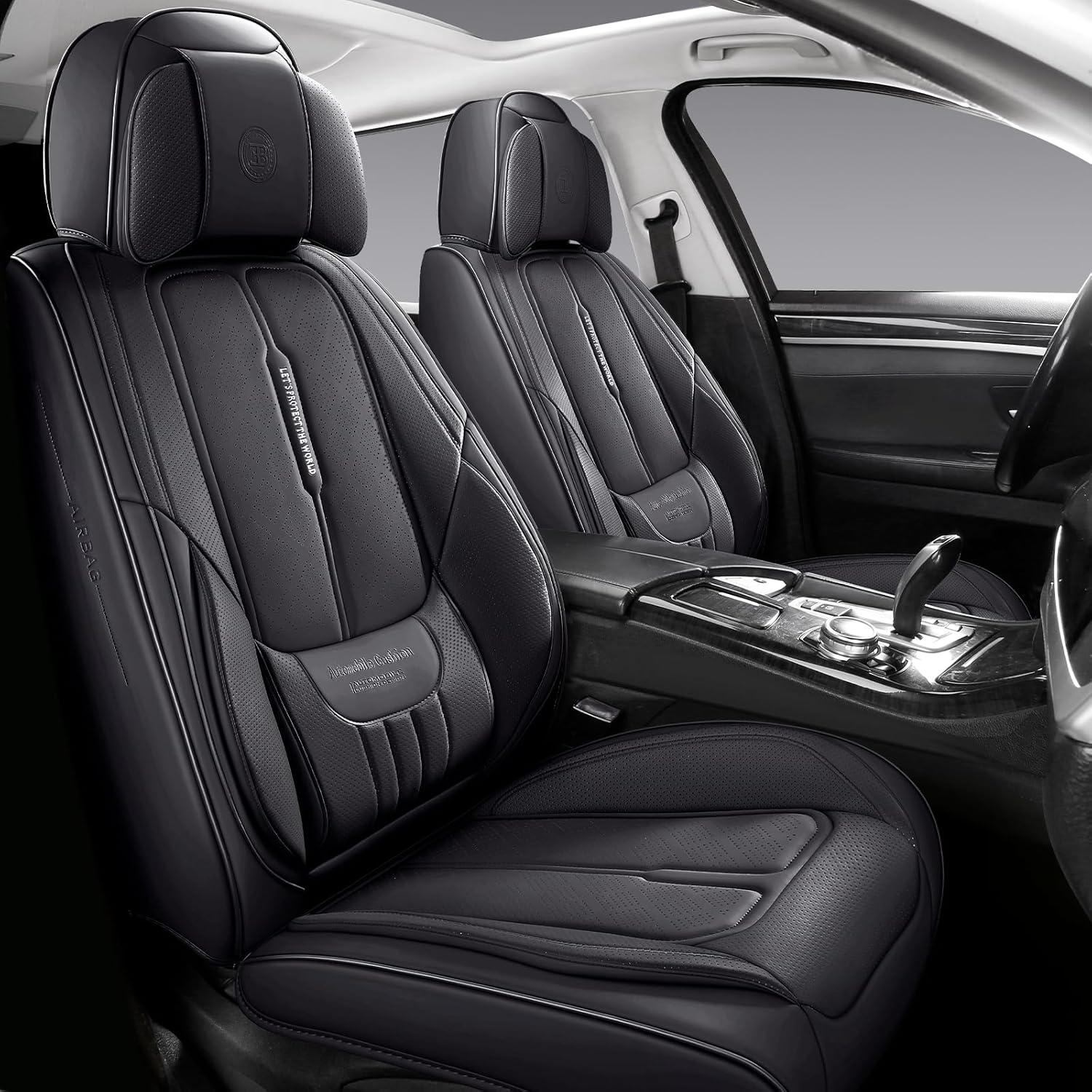 Funda de Asiento de Coche NS YOLO MJ01 Negra Ajuste Universal