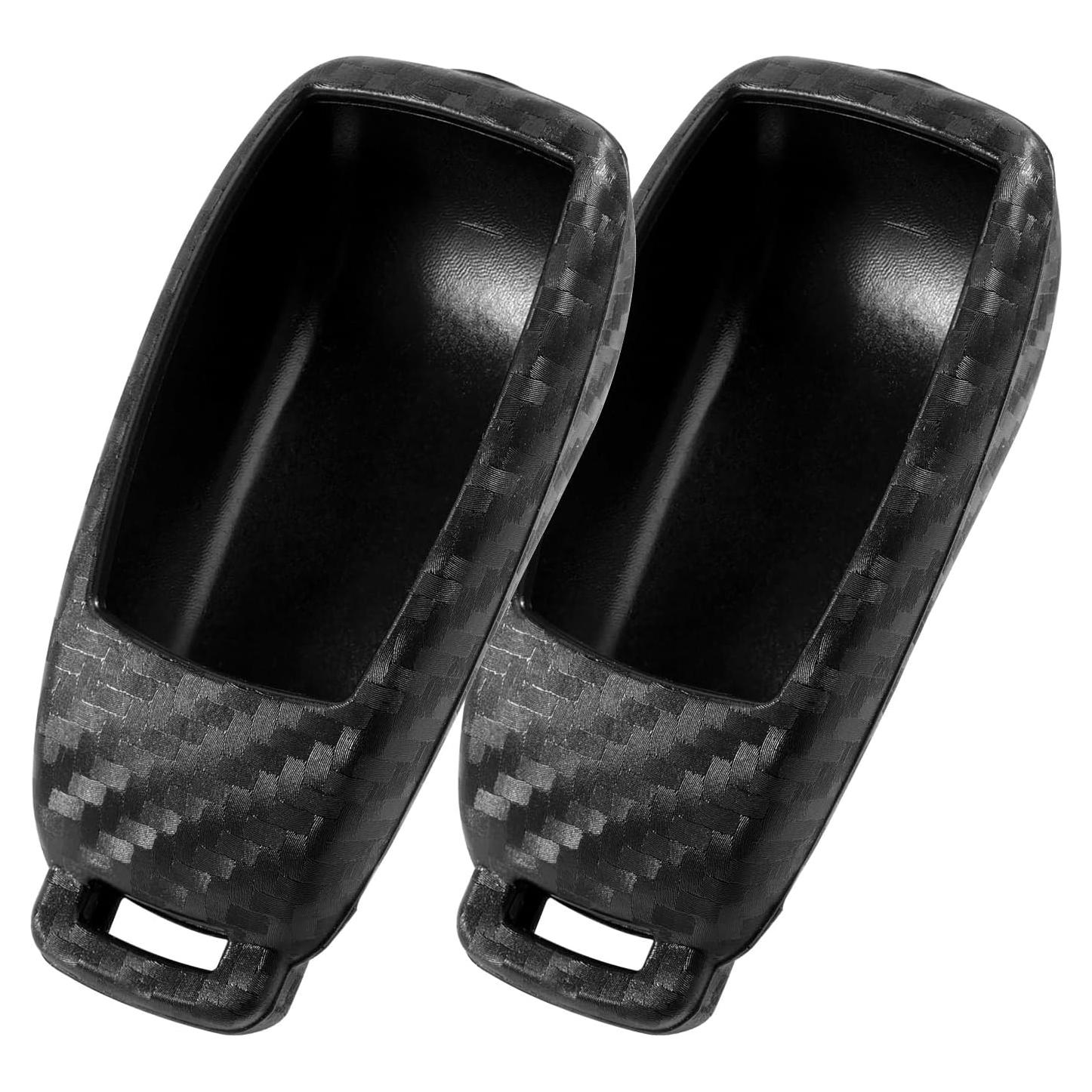 Funda de Llave Silicona Mercedes-Benz 2 Pcs Fibra Carbono