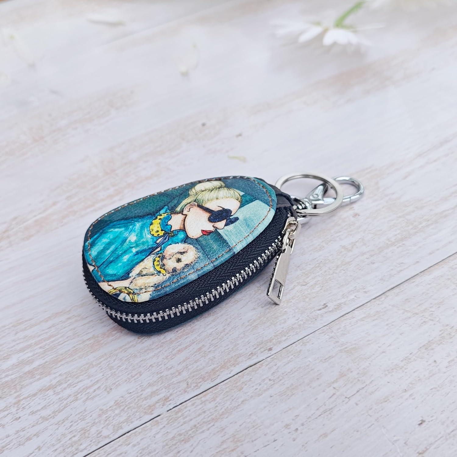 Funda Protectora de Llave Inteligente CATCH ON Cuero Premium