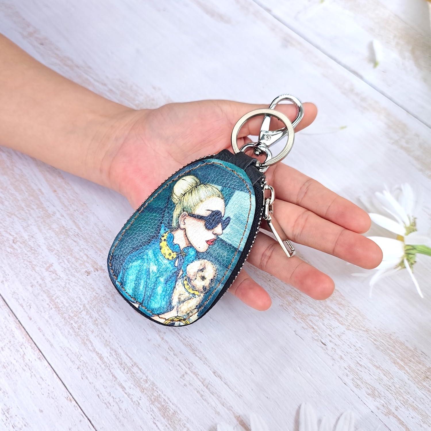 Funda Protectora de Llave Inteligente CATCH ON Cuero Premium