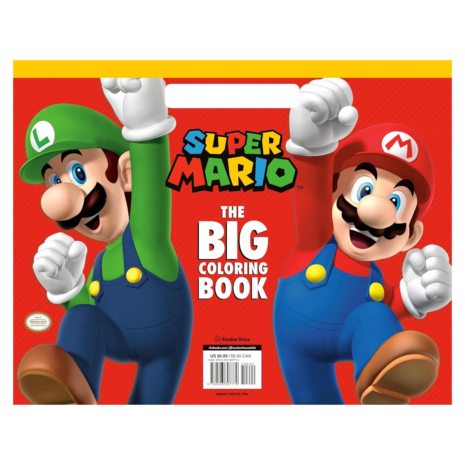 Super Mario: The Big Coloring Book (Nintendo®)