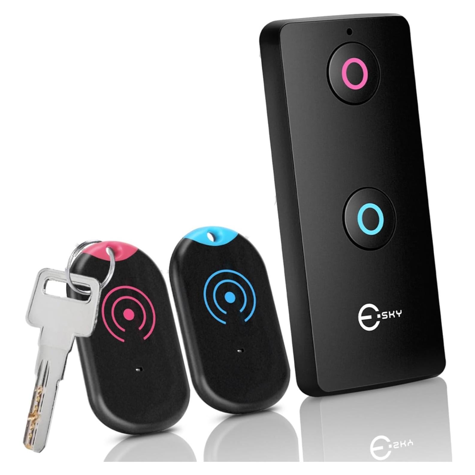 Localizador de Llaves Esky Ultra Delgado 2 Receptores 80dB