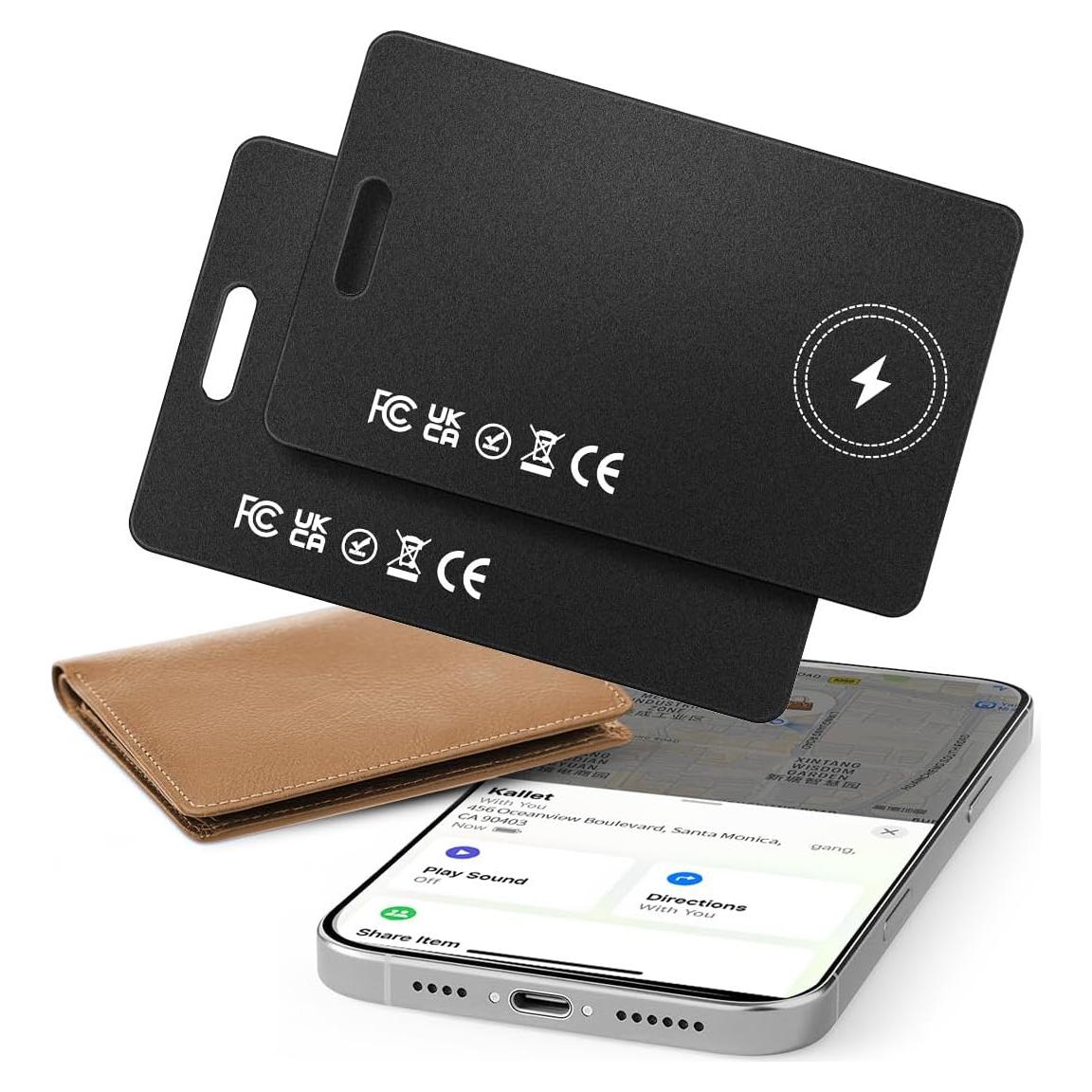 Rastreador Bluetooth FVJ Air-Tag Recargable para iPhone