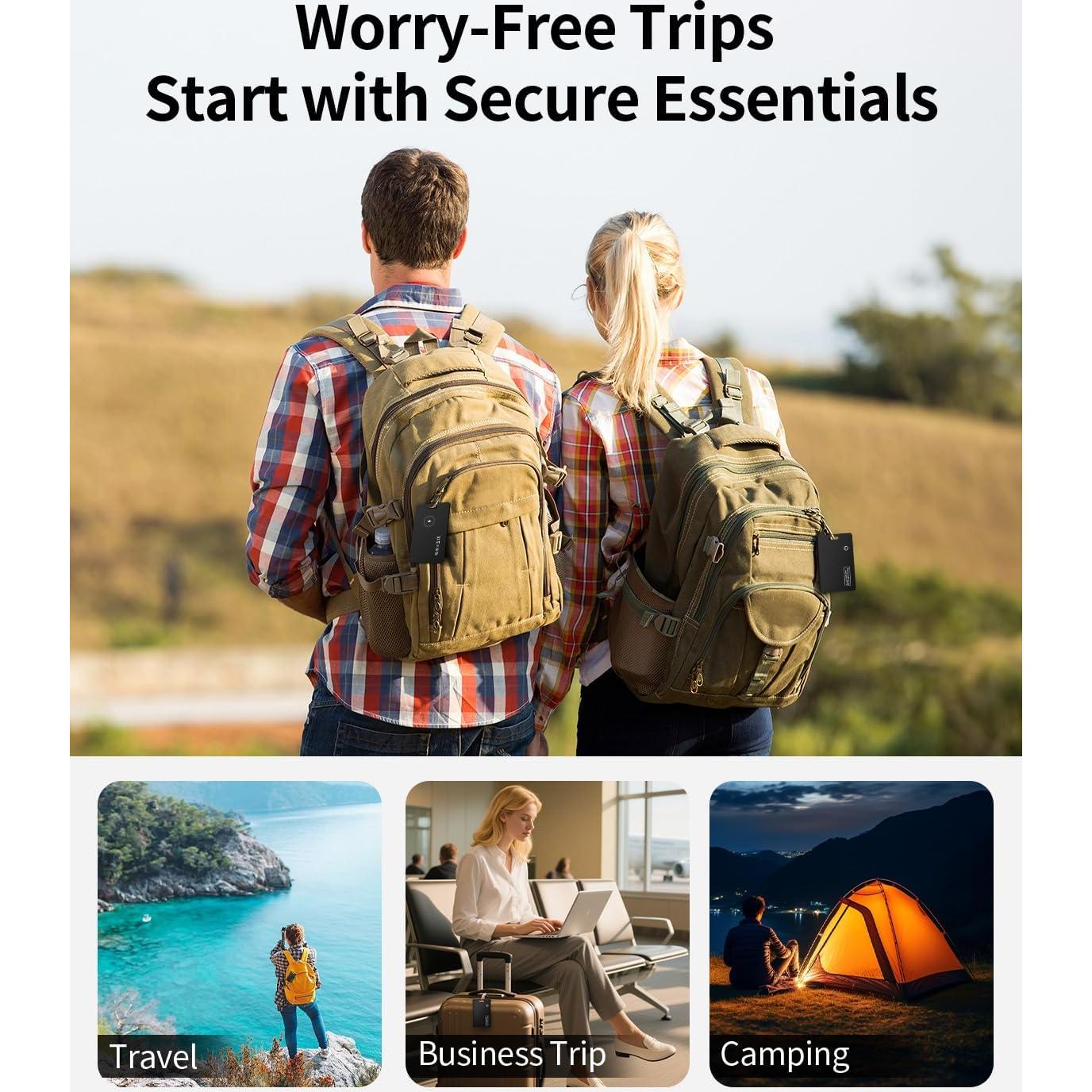 Rastreador Bluetooth FVJ Air-Tag Recargable para iPhone