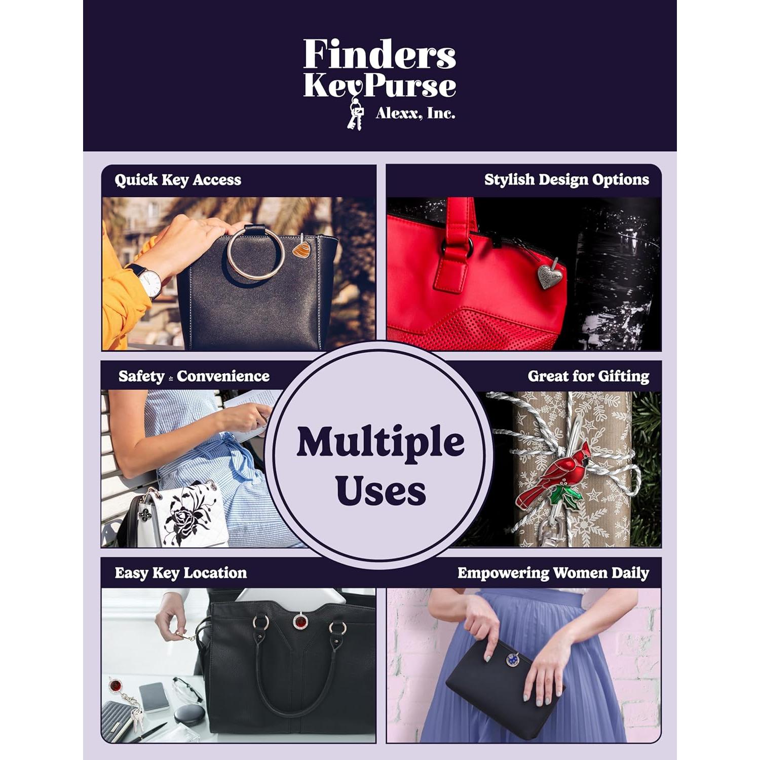 Buscador de Llaves para Bolsos Elegante - Organizador de Auto