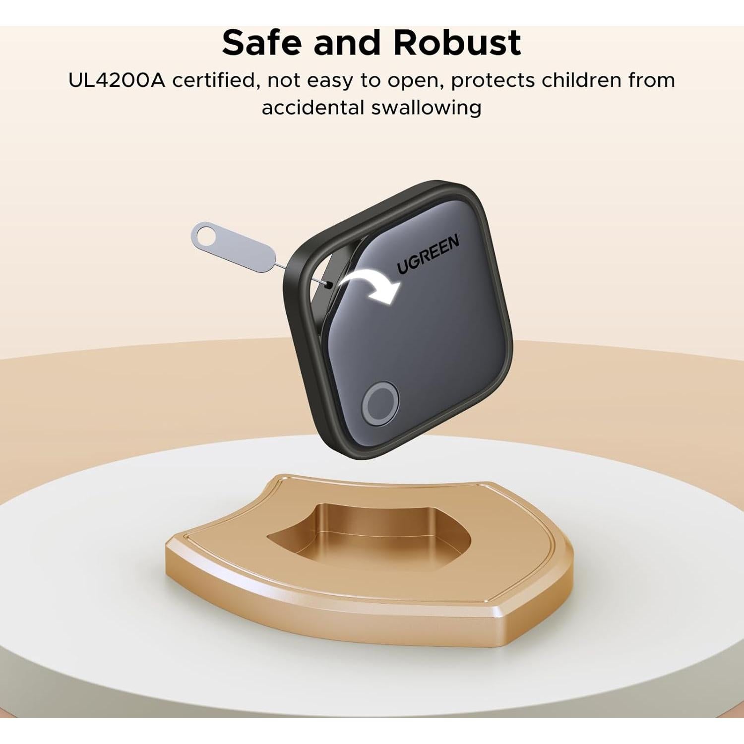 UGREEN FineTrack S 2-Pack Etiquetas de Rastreo Bluetooth