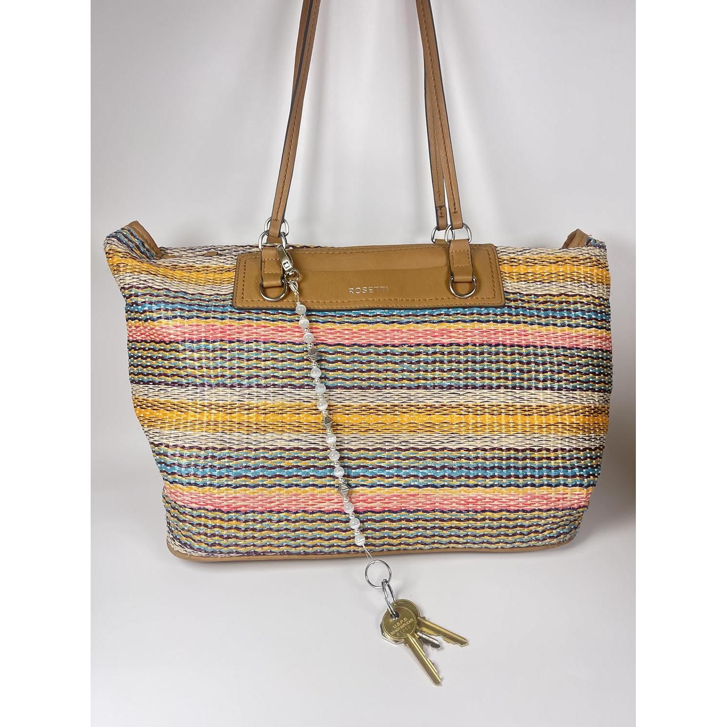 Portallaves de cuentas Hidden Hollow 30.48 cm Blanco para Mujeres