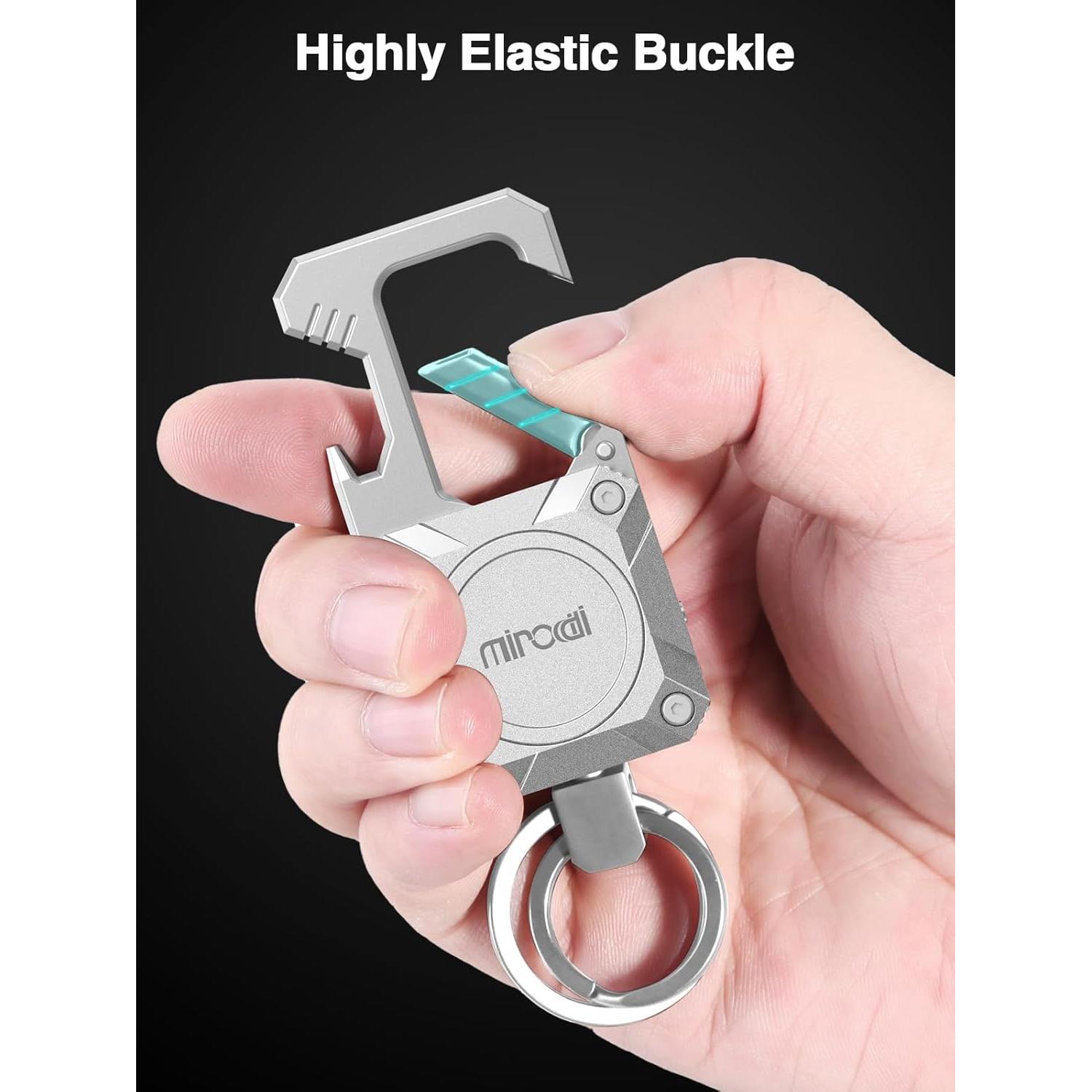 Llavero Miroddi con Rastreador GPS Recargable y Abrebotellas