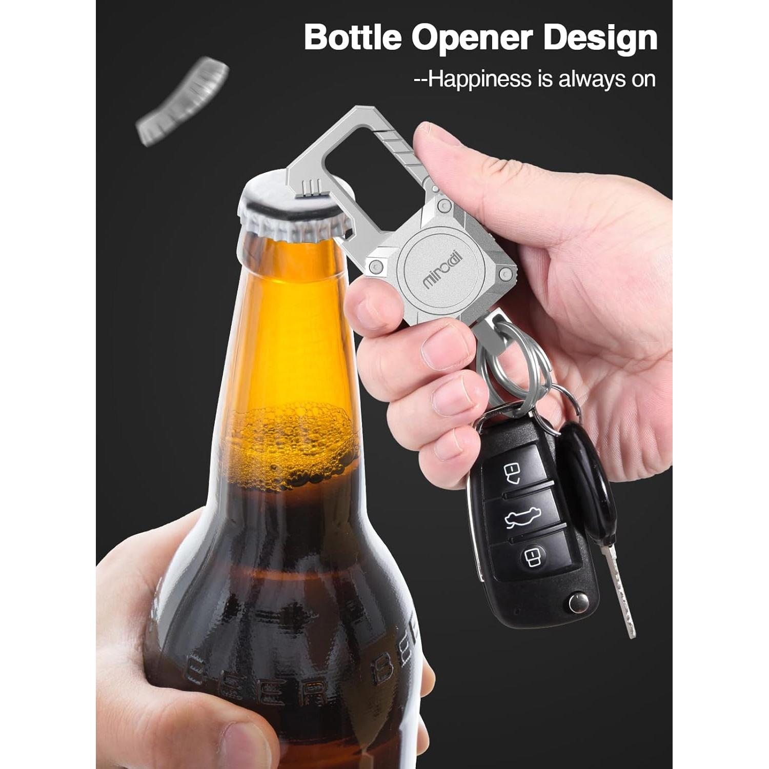 Llavero Miroddi con Rastreador GPS Recargable y Abrebotellas