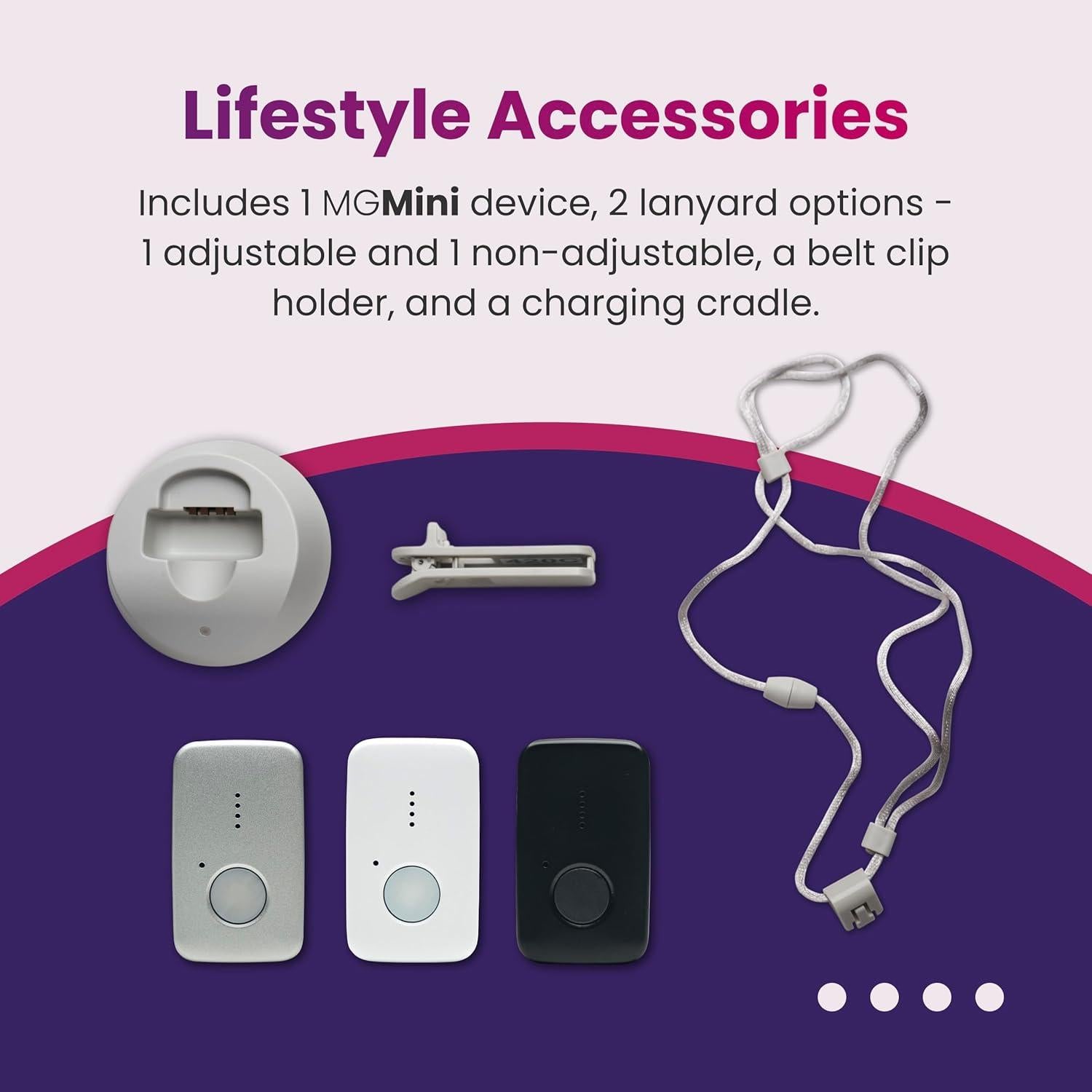 Dispositivo de Alerta Médica Medical Guardian MGMini - Negro, GPS, Resistente al Agua, Monitoreo 24/7