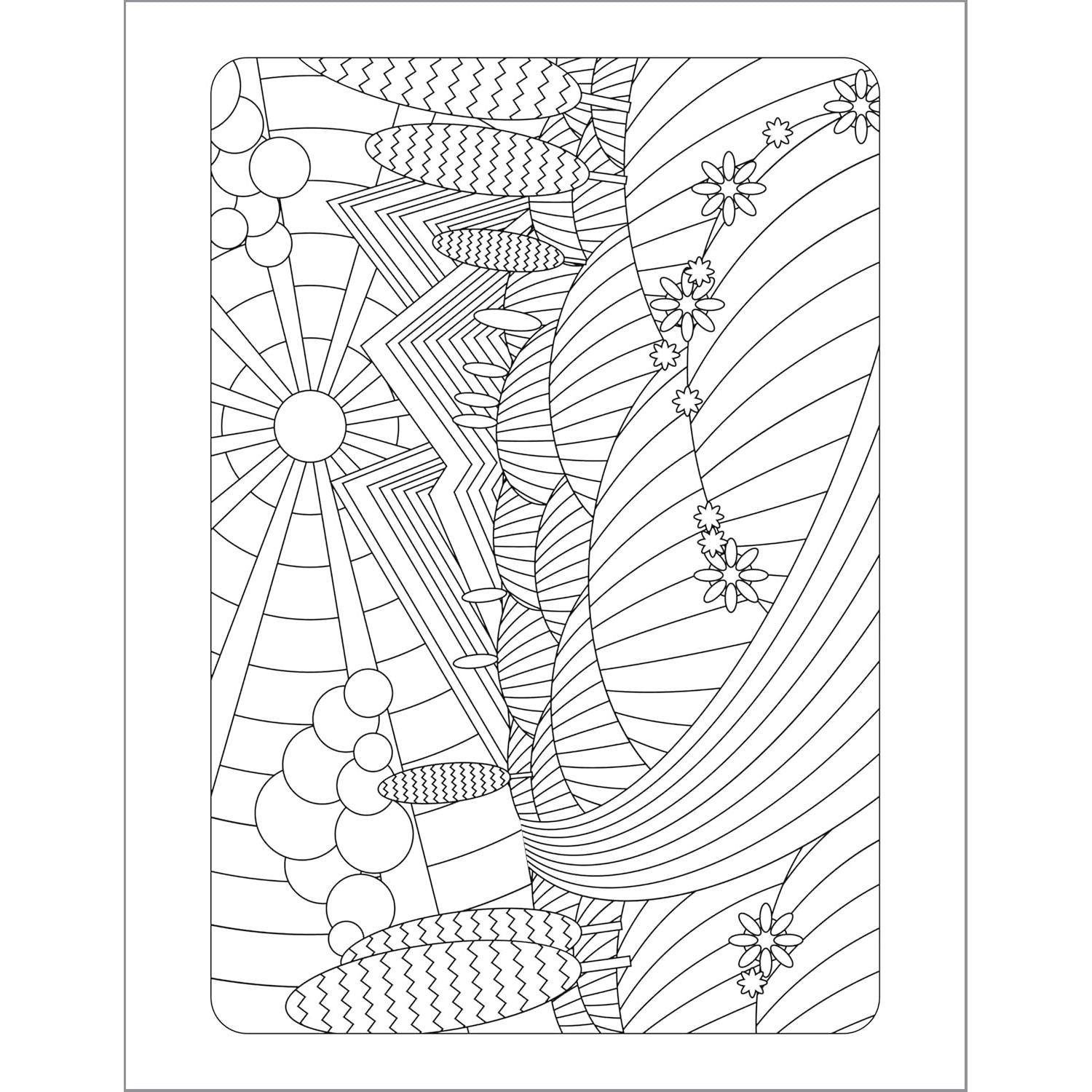 Anxiety Relief Coloring Book for Adults: Mindfulness Coloring to Soothe Anxiety