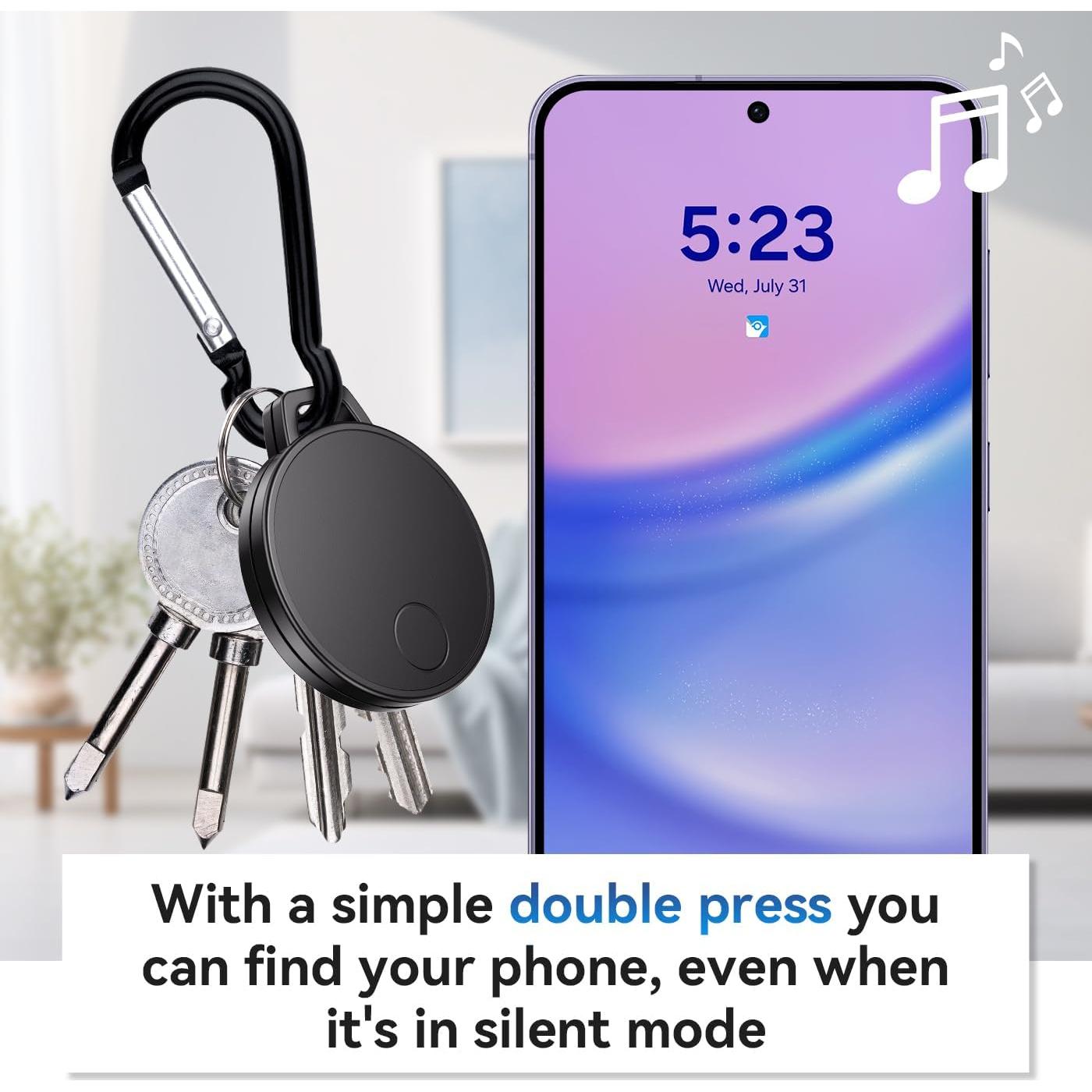 Buscador de Llaves Bluetooth SwiftFinder ST21 - Paquete de 4