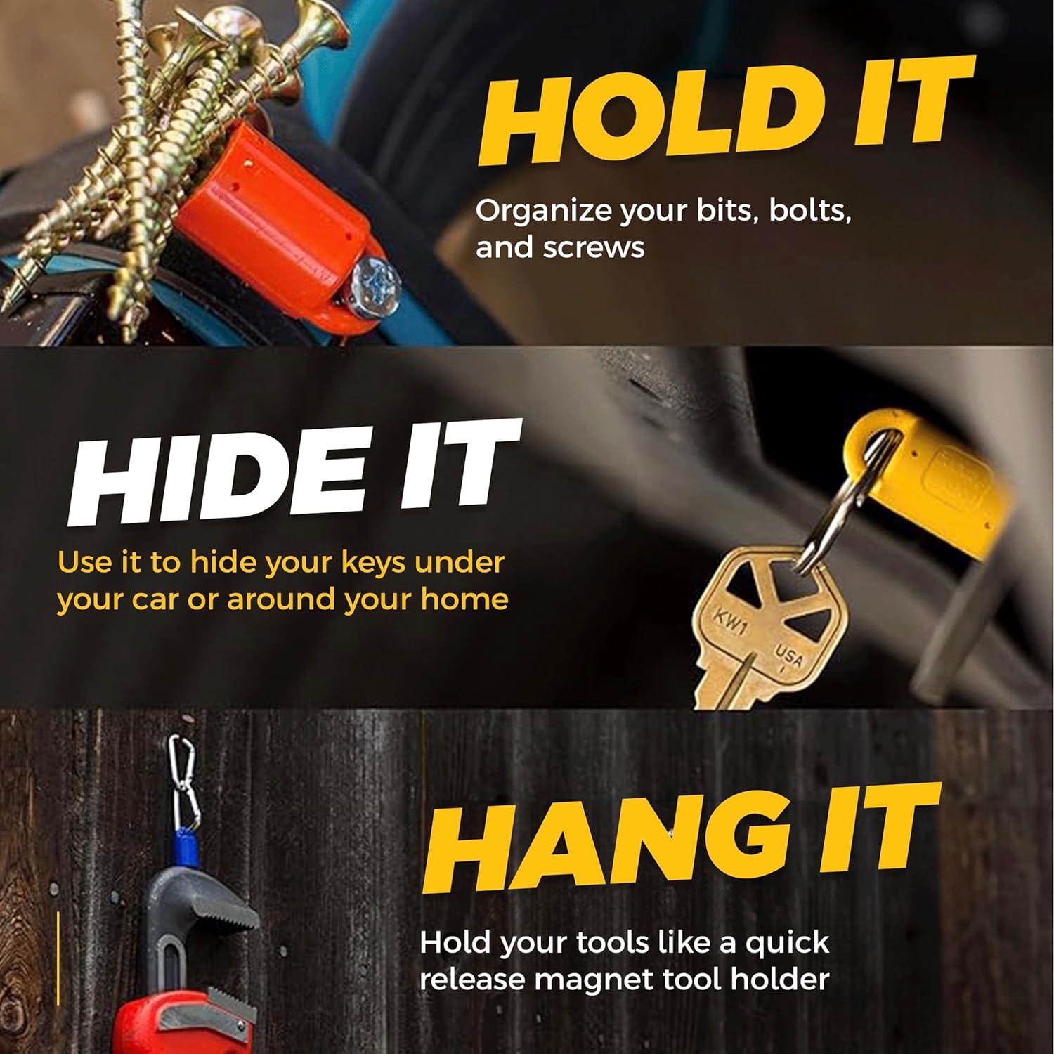 Imán Antioxidante MagnetPAL 5.44kg Multiusos Negro