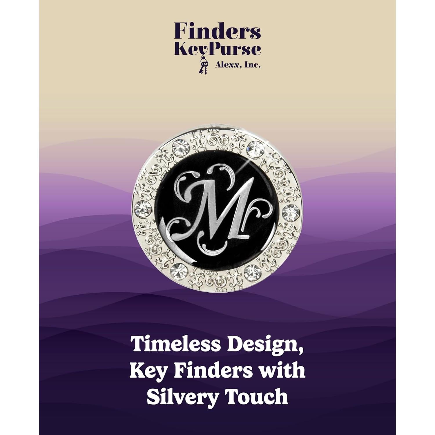 Buscador de Llaves para Mujeres con Gancho Monograma - Organizador de Bolso