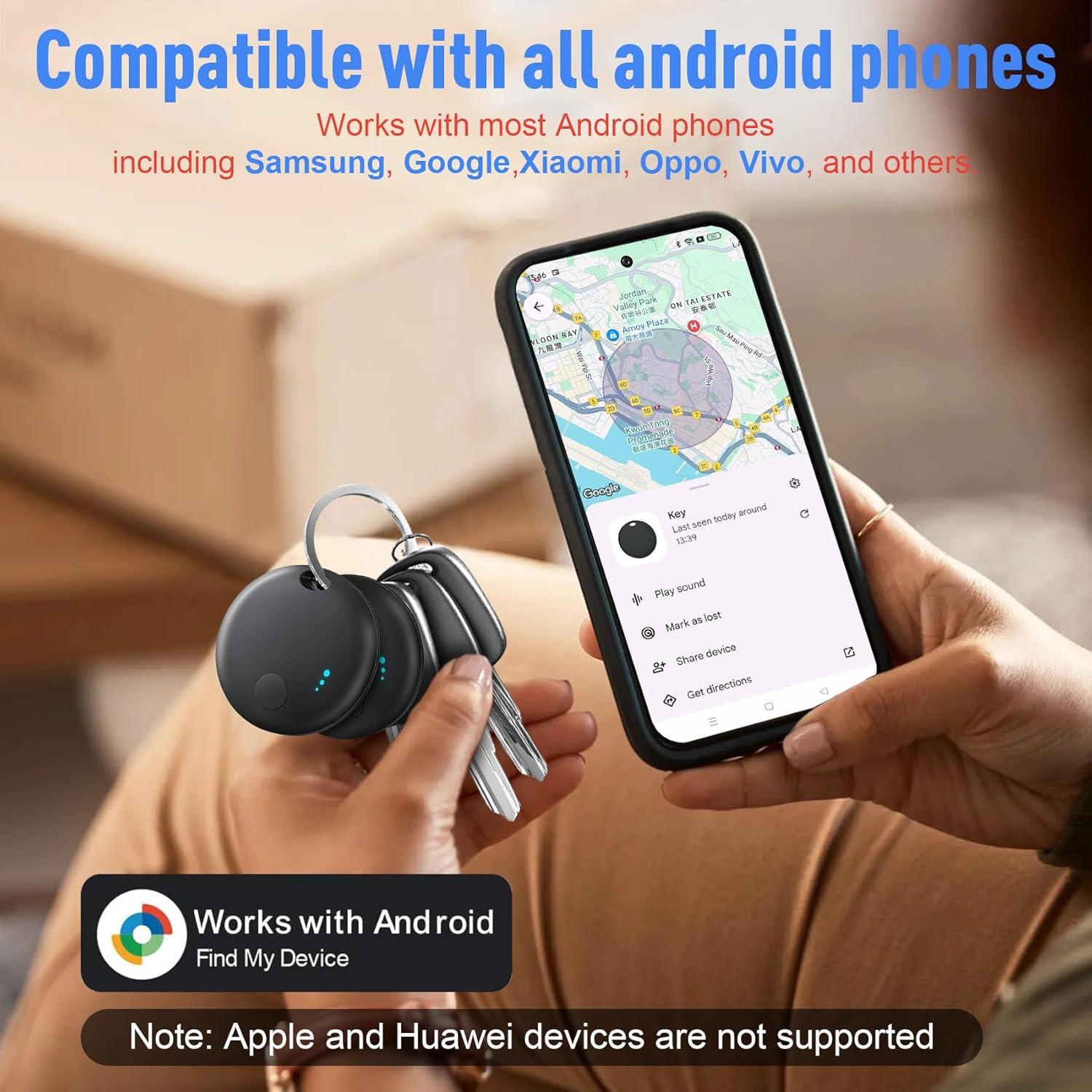 Rastreador Bluetooth Fortunepro N Tag para Android - Localizador de Llaves y Artículos