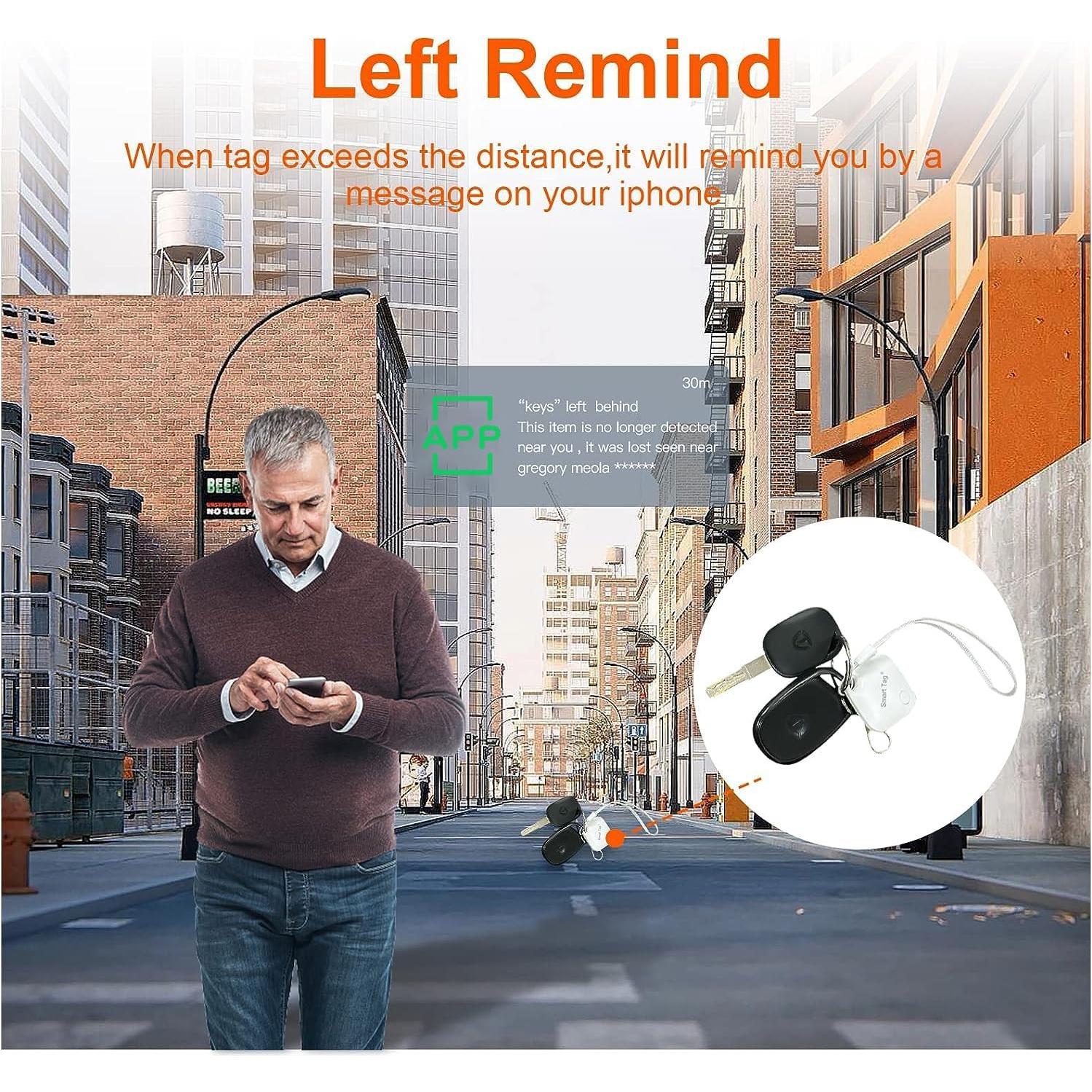 Localizador de Llaves RSH Bluetooth 5.1 con Batería Reemplazable