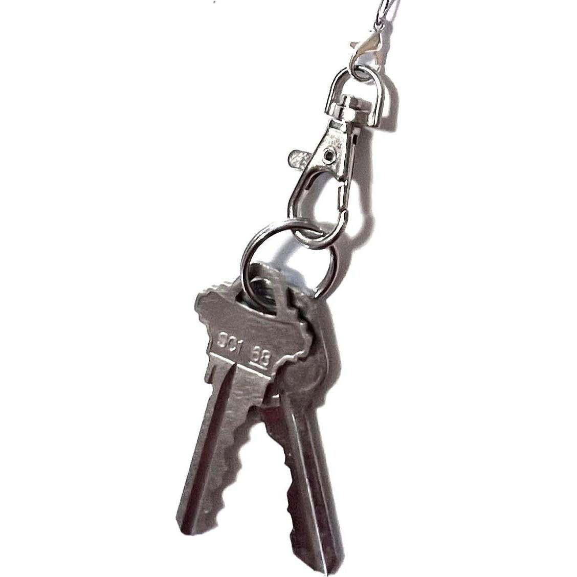 Porta Llaves de Perlas Hidden Hollow 30.48 cm Acero Inoxidable