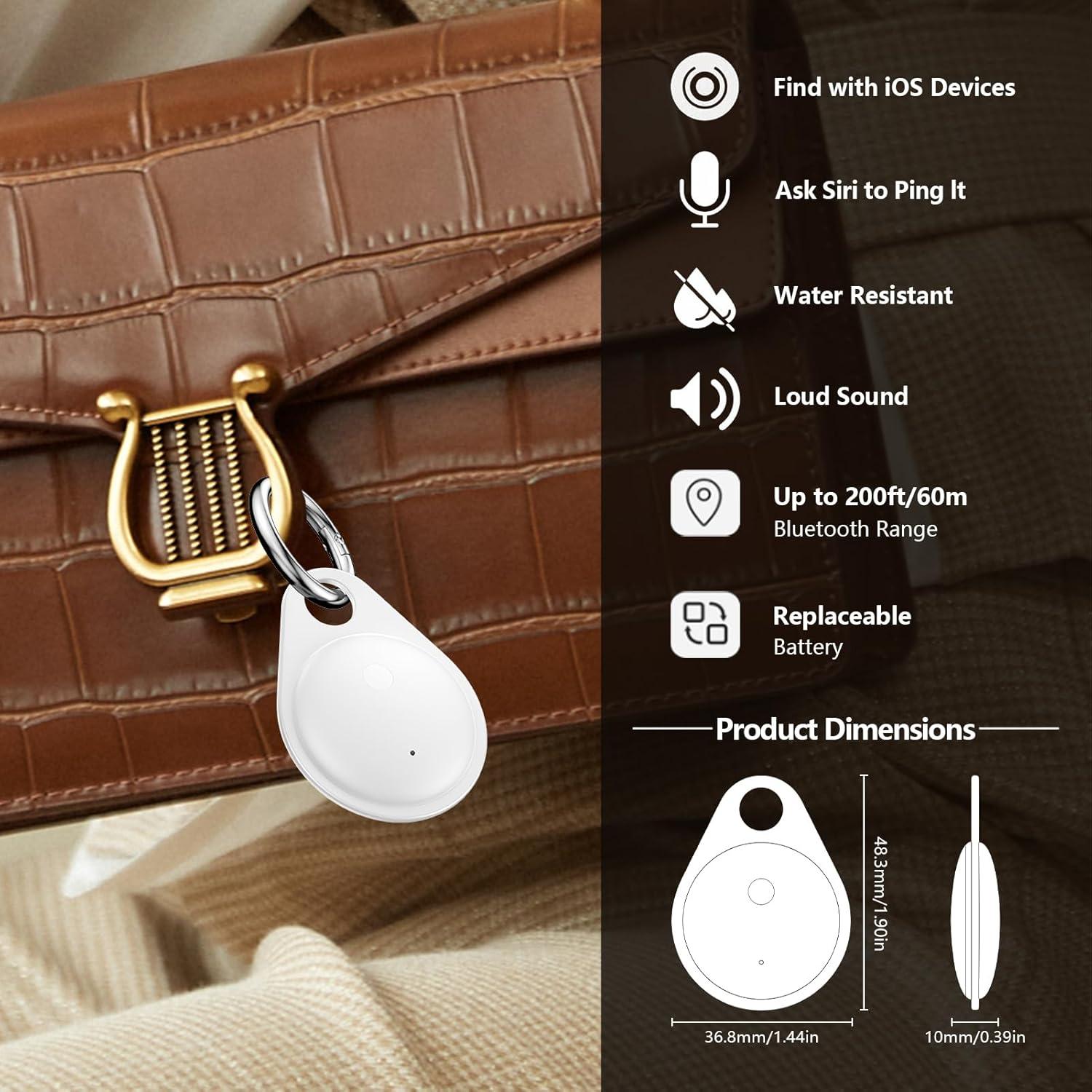 Rastreador Bluetooth HOOTEK AirTag para Llaves y Mascotas