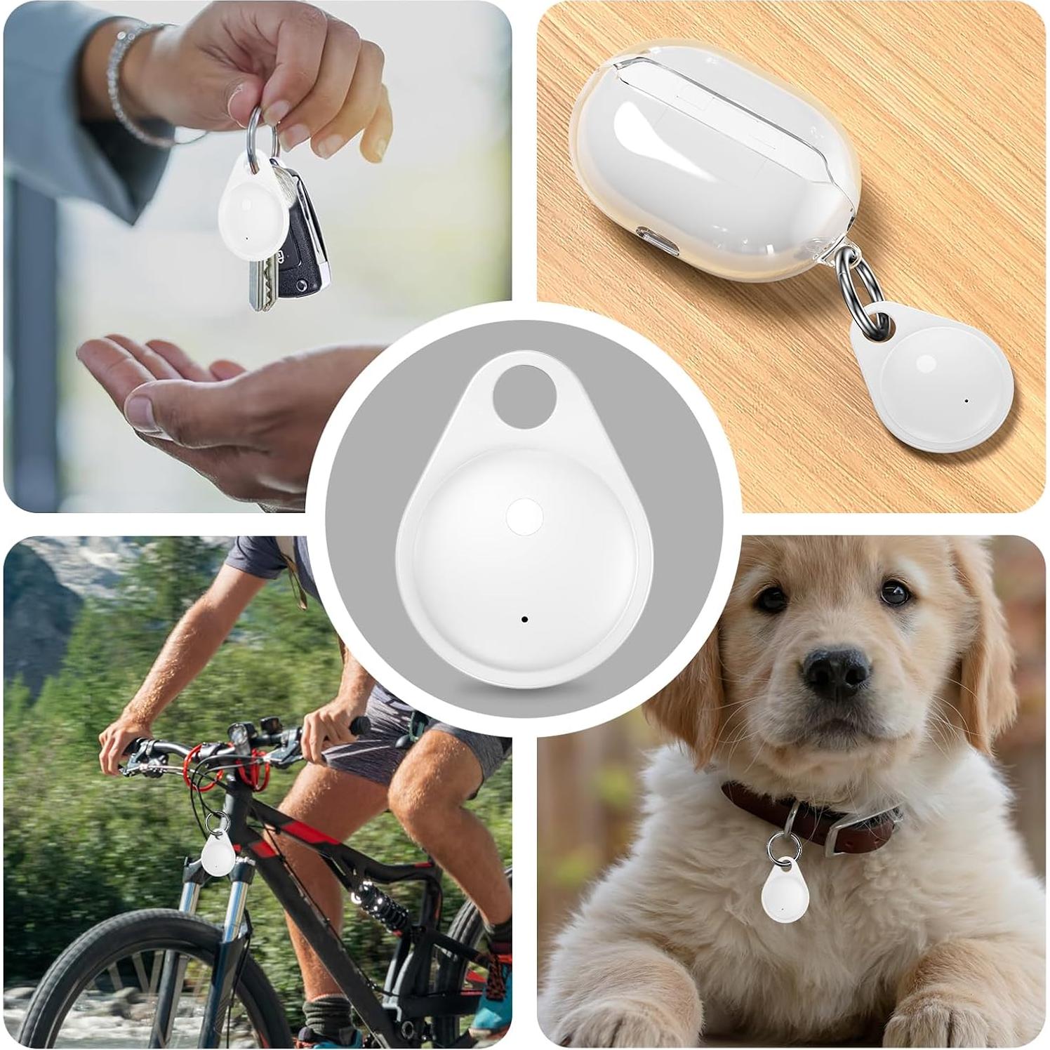 Rastreador Bluetooth HOOTEK AirTag para Llaves y Mascotas