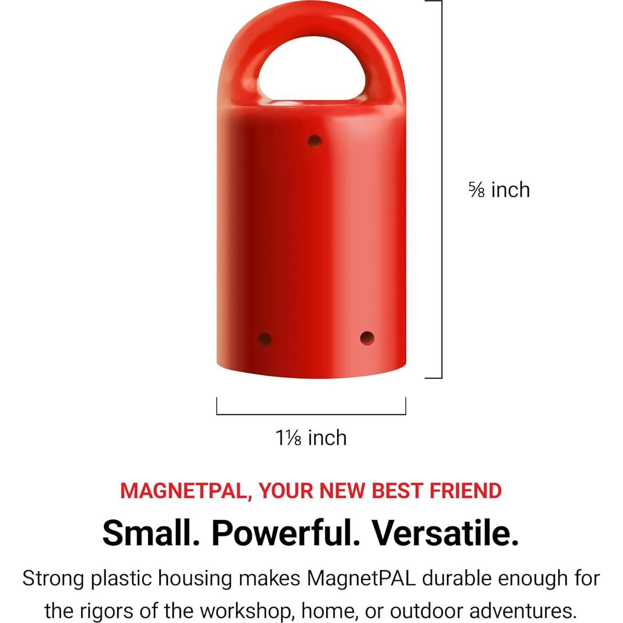 Imán de Neodimio MagnetPal 6 Piezas Amarillo 5.44 kg