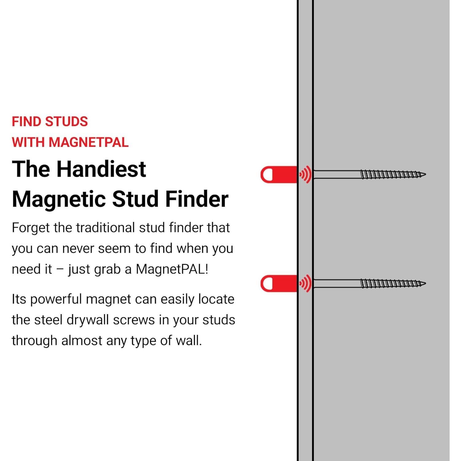 Imán de Neodimio MagnetPal 6 Piezas Amarillo 5.44 kg