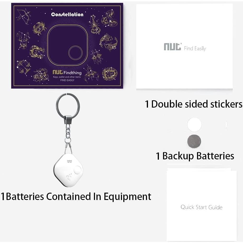 Localizador de Llaves Bluetooth Nutale F7XS Acuario