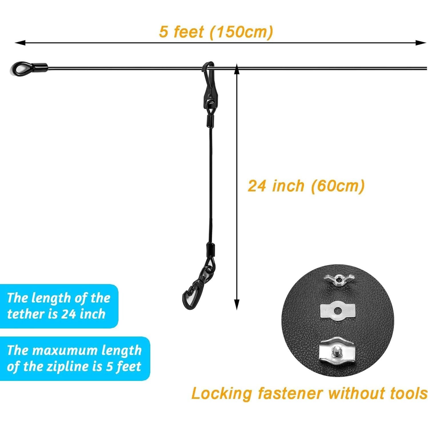 Cinturón de Seguridad para Perros Mi Metty 1.52 m Ajustable