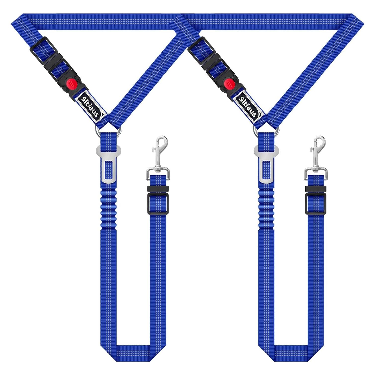 Cinturón de Seguridad para Perros Sitiaus - Ajustable 3 en 1