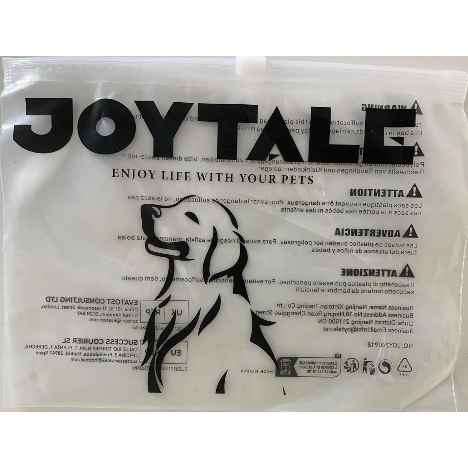 Correa Táctica Joytale para Perros Grandes 1.22-1.83m Negra