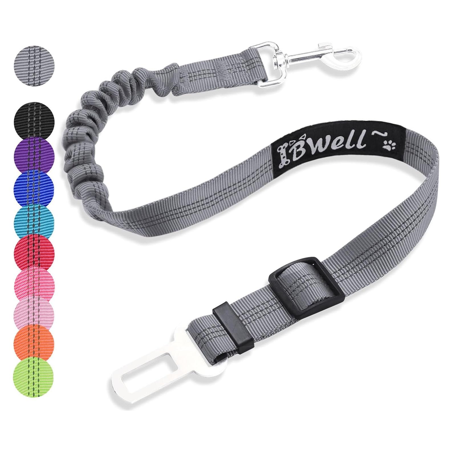 Cinturón de Seguridad para Perros IBWell Ajustable 50.8-70.1 cm