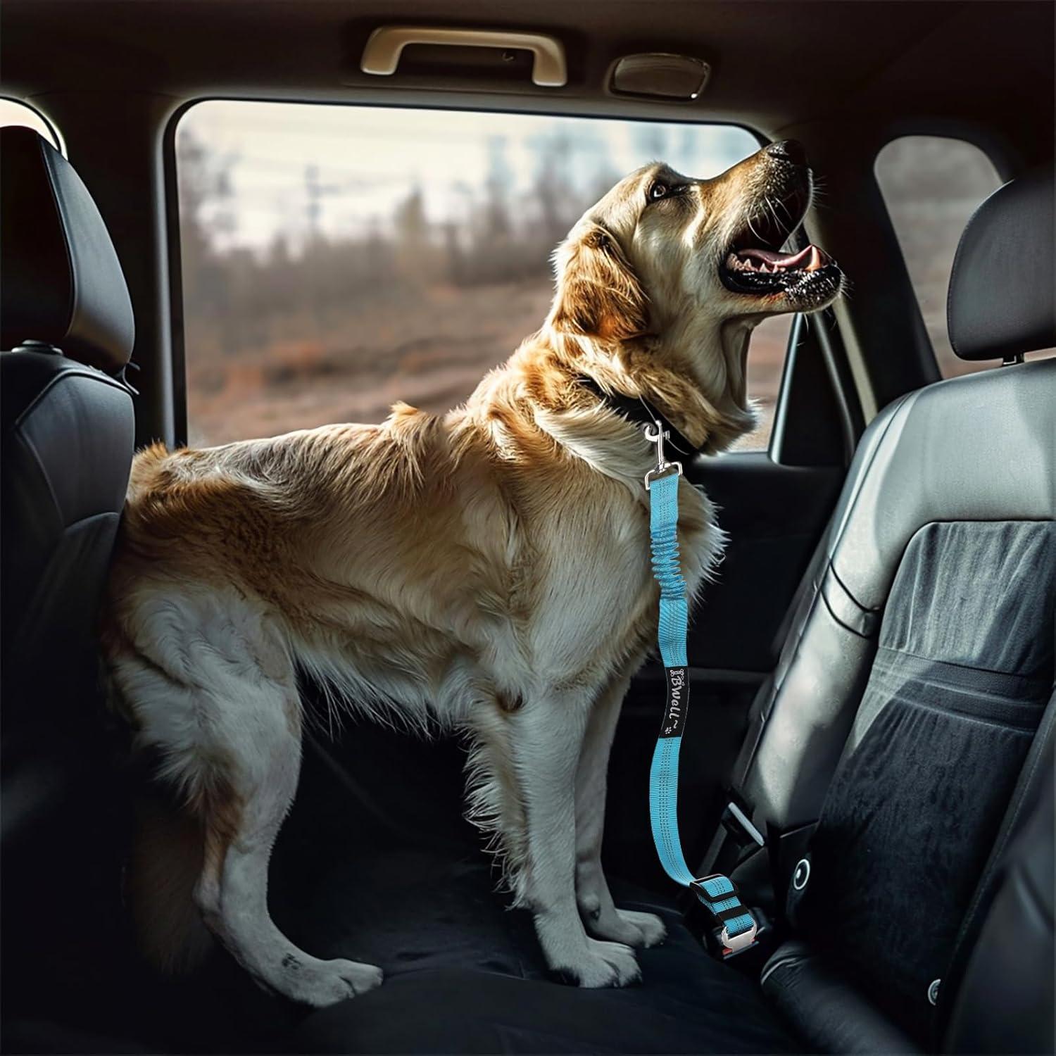 Cinturón de Seguridad para Perros IBWell Ajustable 50.8-70.1 cm