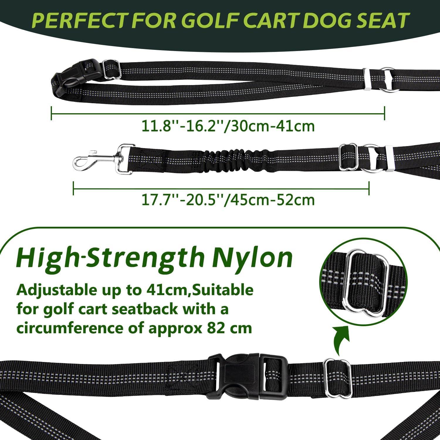 Correa de Seguridad para Perro Urgown en Carro de Golf - Ajustable