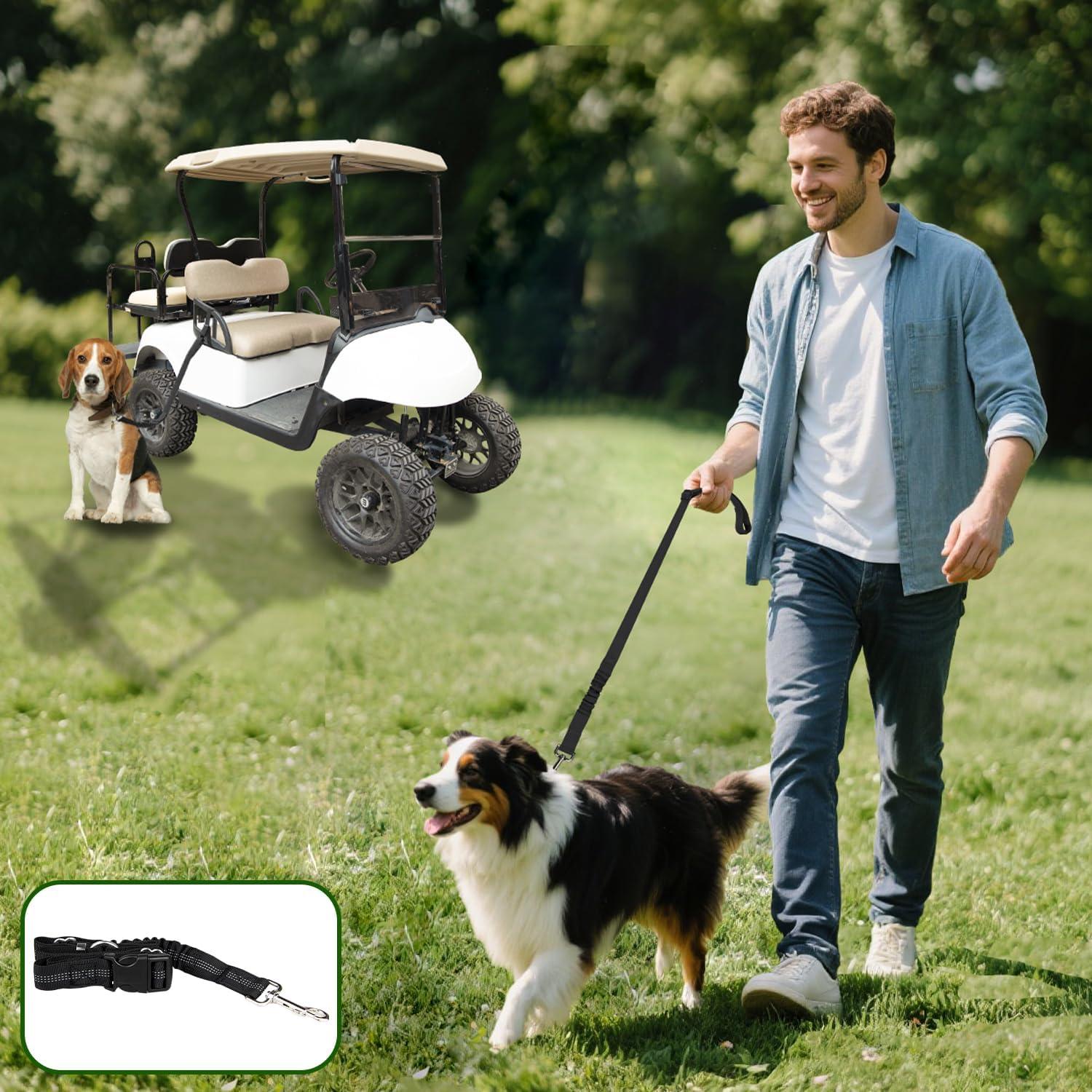 Correa de Seguridad para Perro Urgown en Carro de Golf - Ajustable
