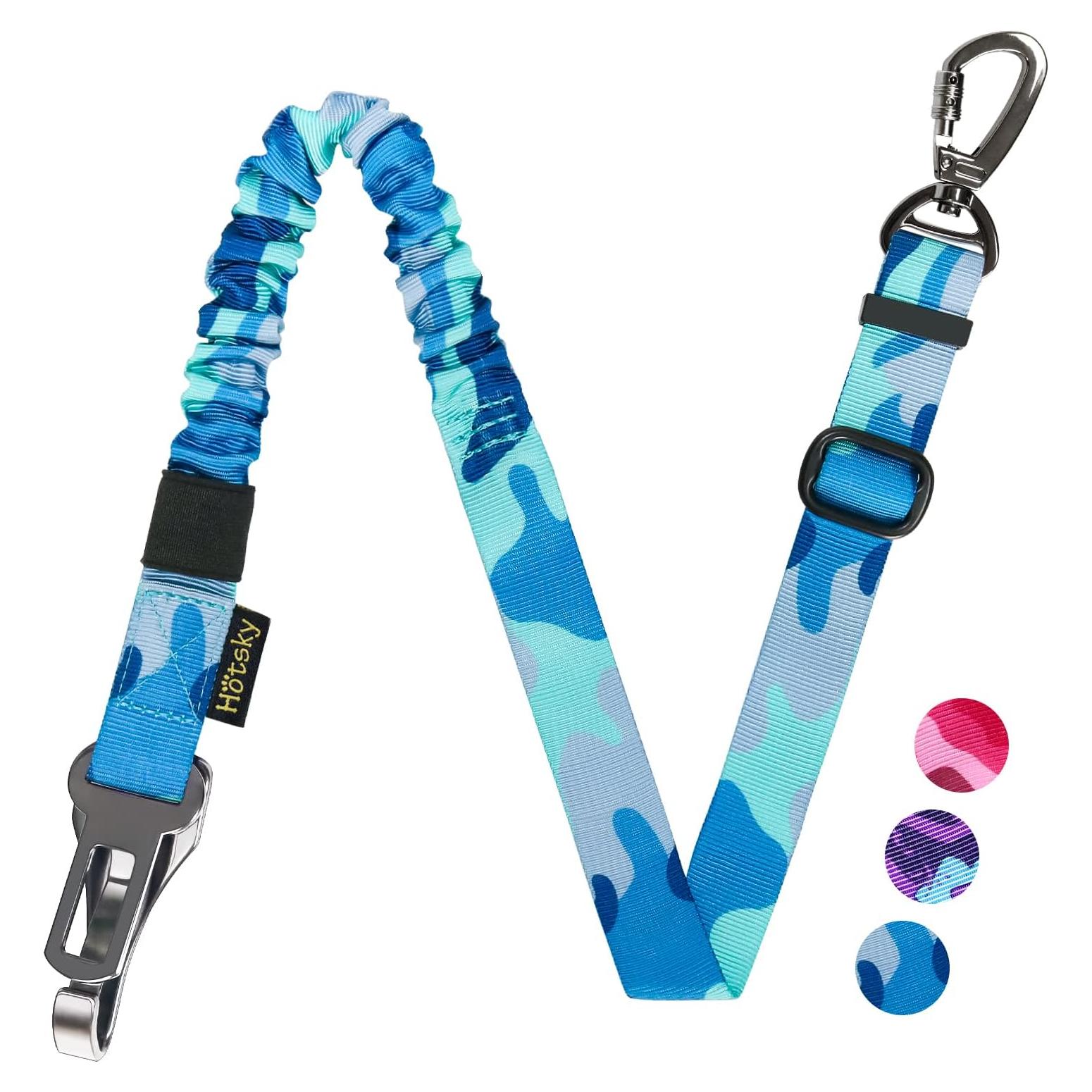 Cinturón de Seguridad para Perros Hotsky, Ajustable 63.5-81.3 cm