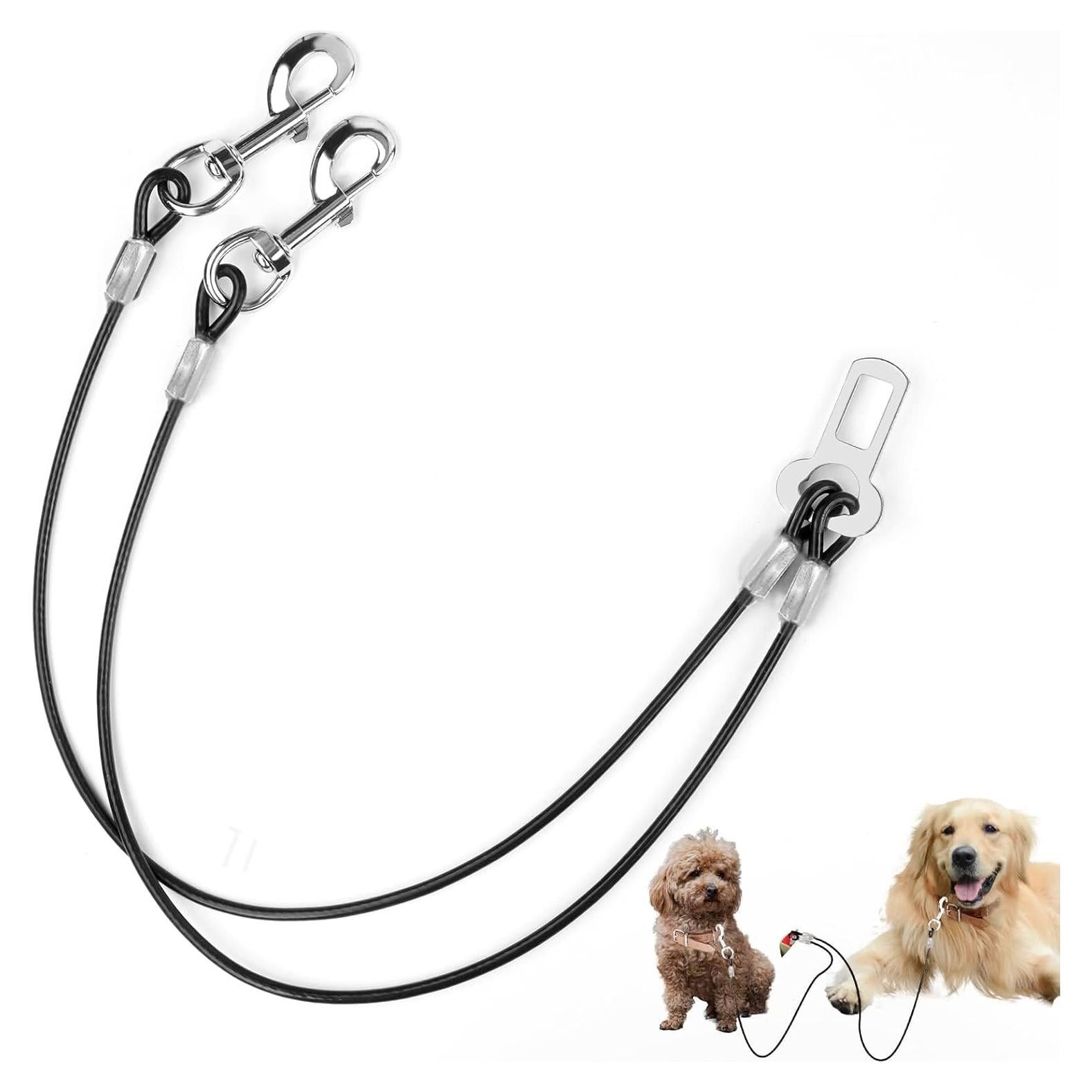 Cinturón de Seguridad Doble para Perros Mi Metty 40 CM