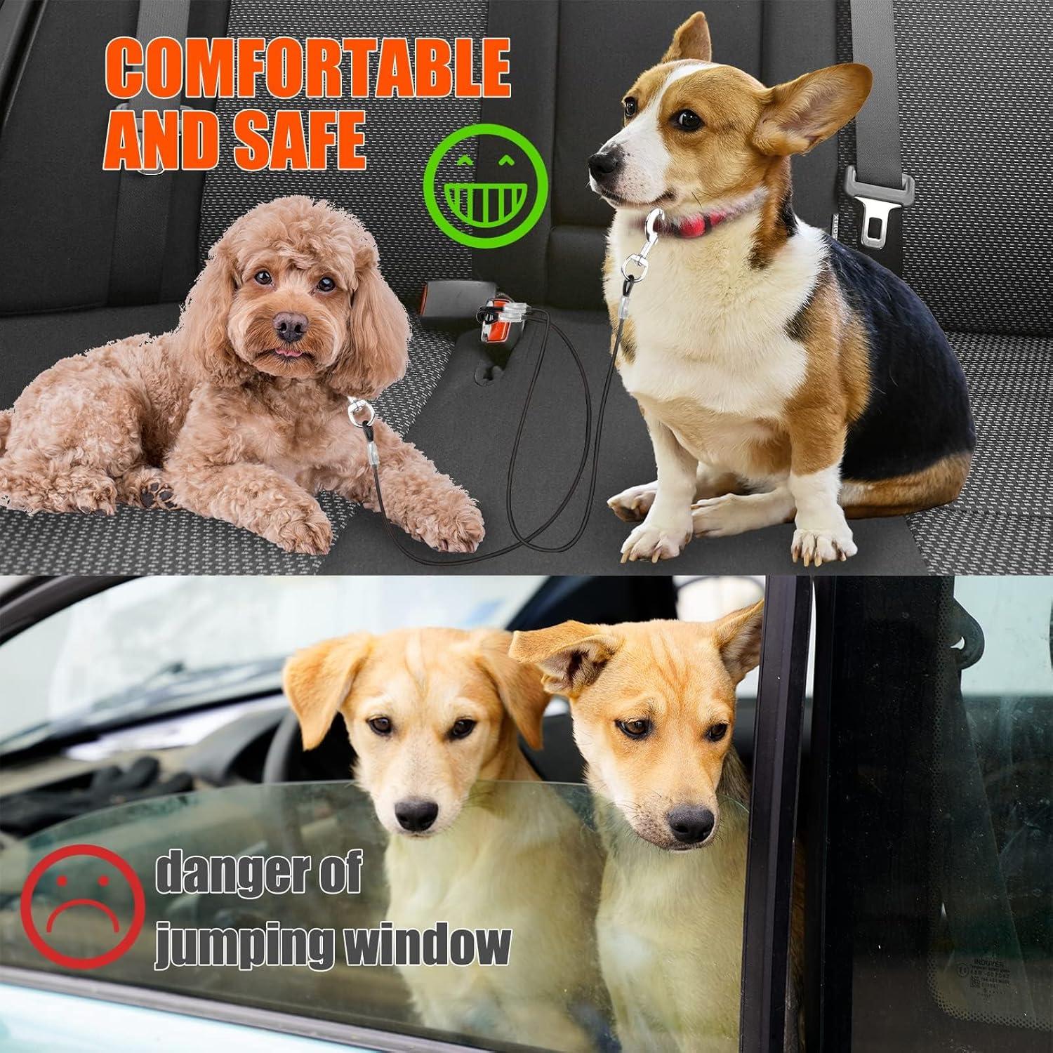 Cinturón de Seguridad Doble para Perros Mi Metty 40 CM