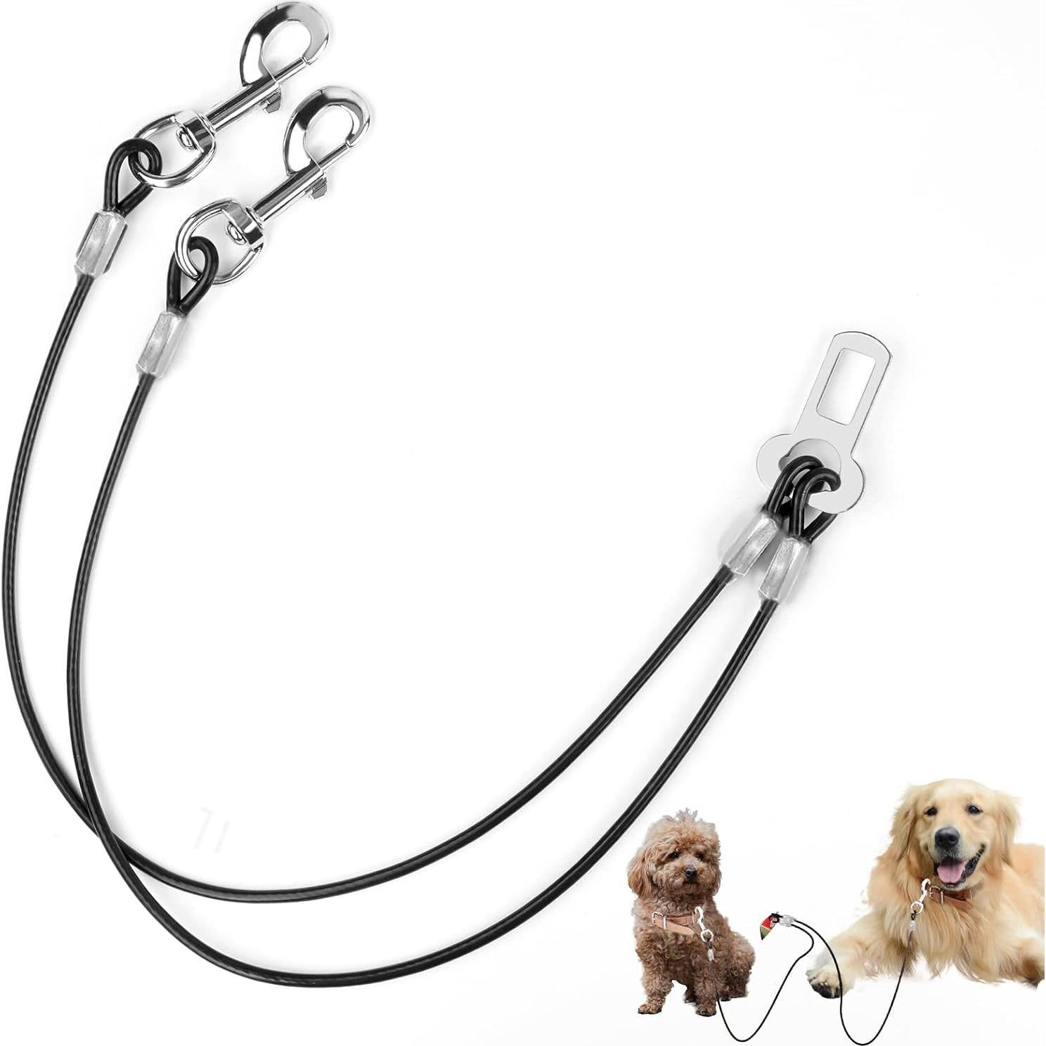 Cinturón de Seguridad Doble para Perros Mi Metty 40 CM