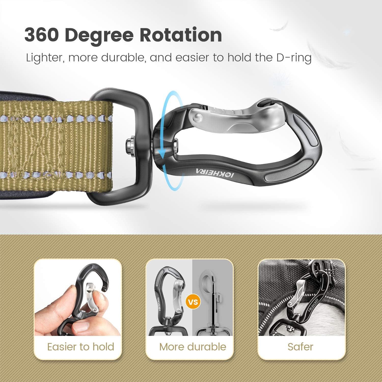 Correa Multifuncional para Perros IOKHEIRA Bungee 1.22-1.83m