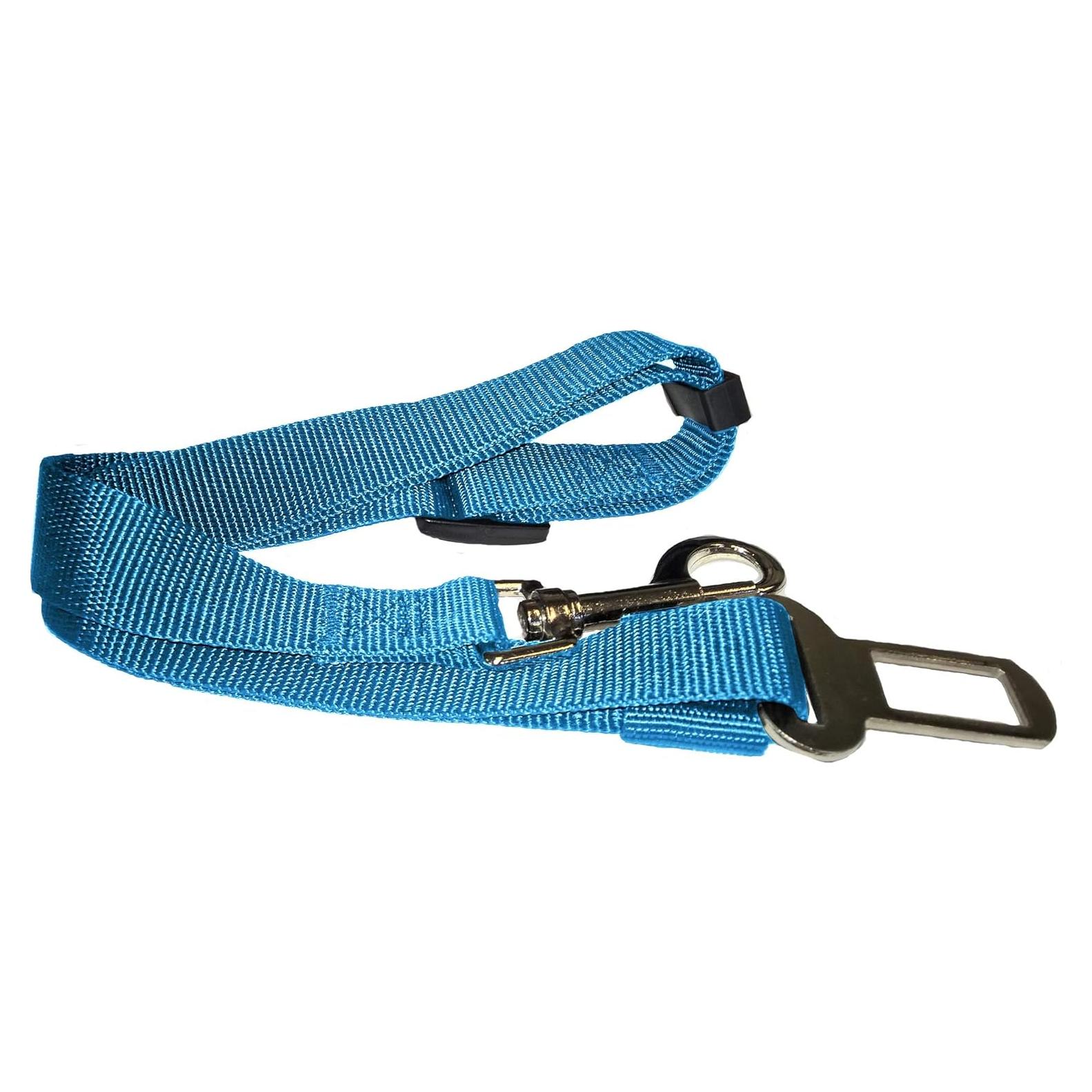 Cinturón de Seguridad Ajustable para Mascotas Furhaven - Azul Laguna