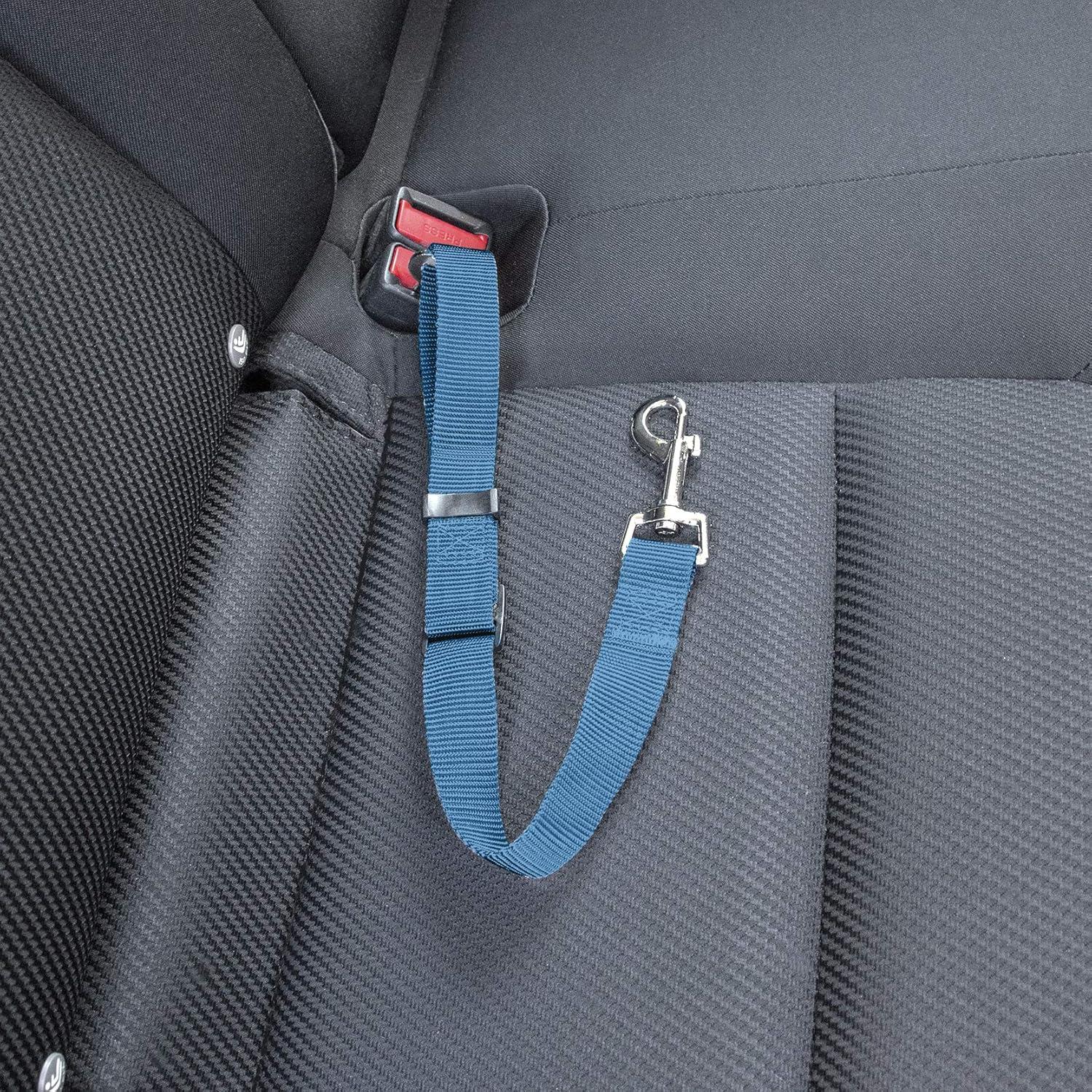 Cinturón de Seguridad Ajustable para Mascotas Furhaven - Azul Laguna