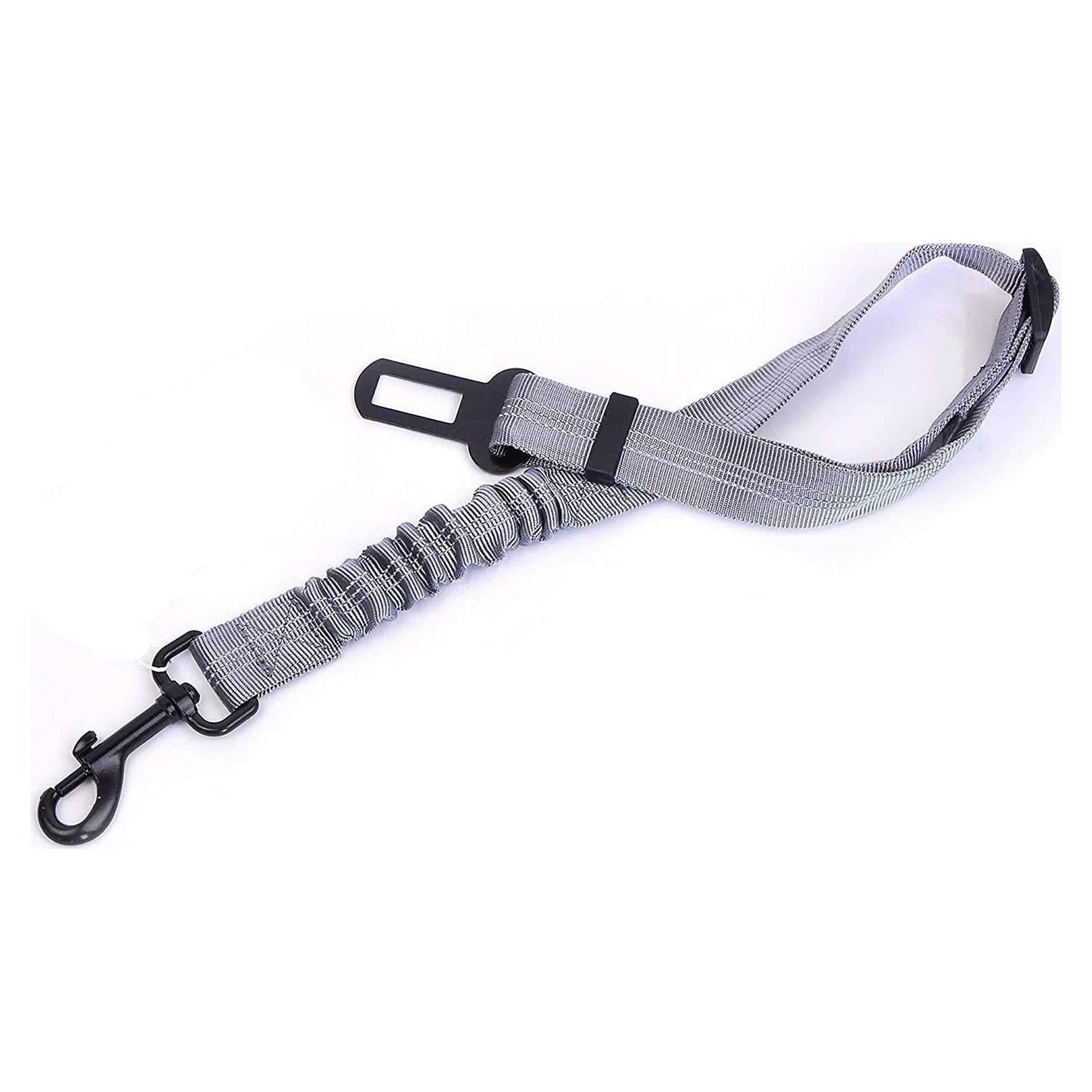 Cinturón de Seguridad para Perros PETPO Gris Ajustable 74.5cm