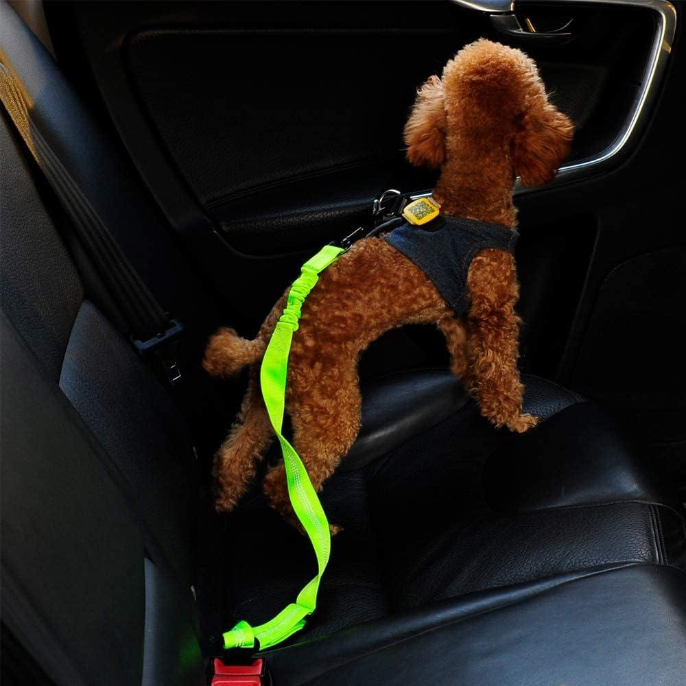 Cinturón de Seguridad para Perros PETPO Gris Ajustable 74.5cm