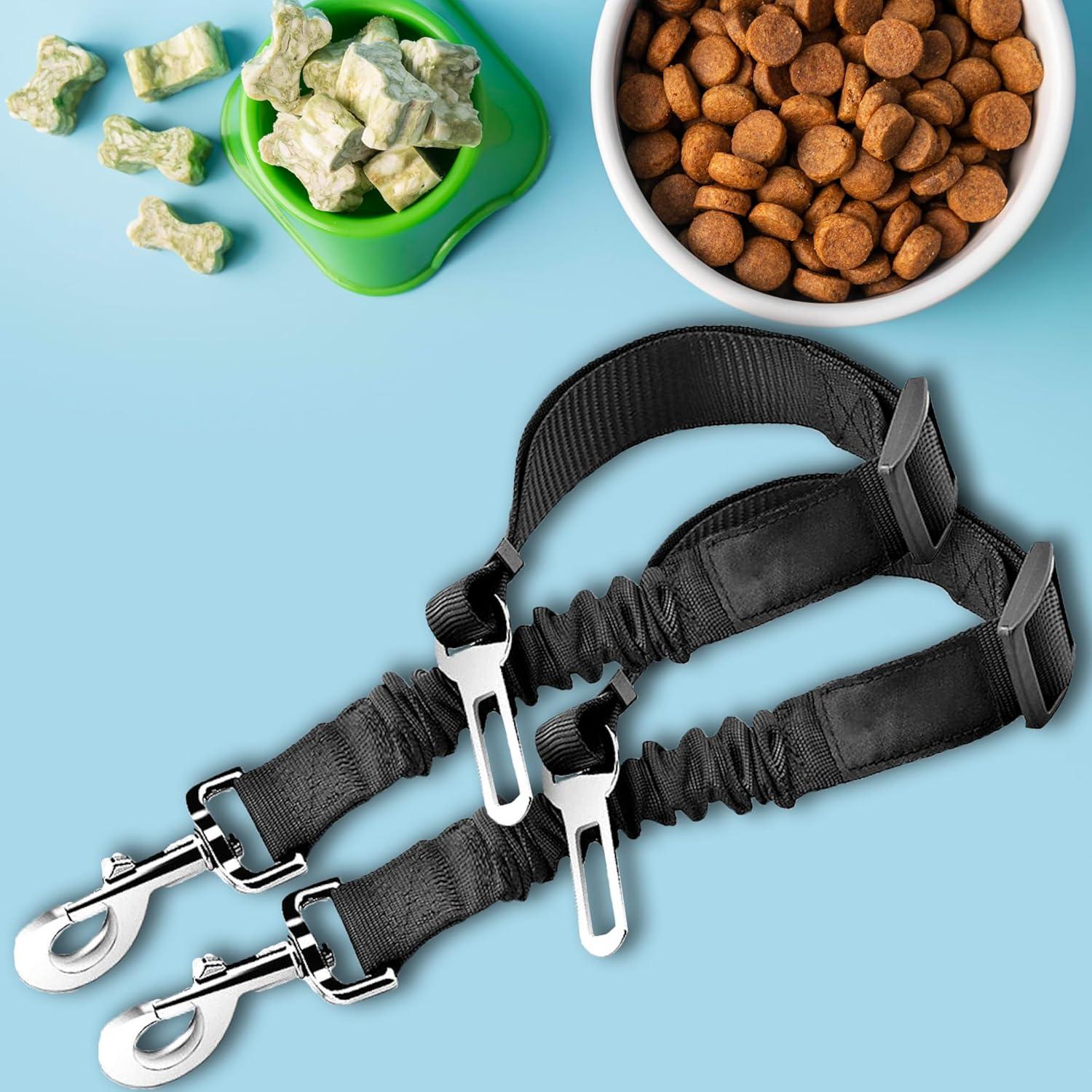 Cinturón de Seguridad Ajustable para Mascotas SunGrow, 61-91 cm