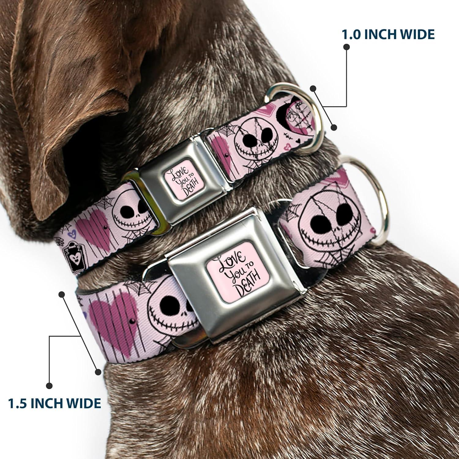 Collar para Perros Disney Buckle-Down 38-61 cm Rosa