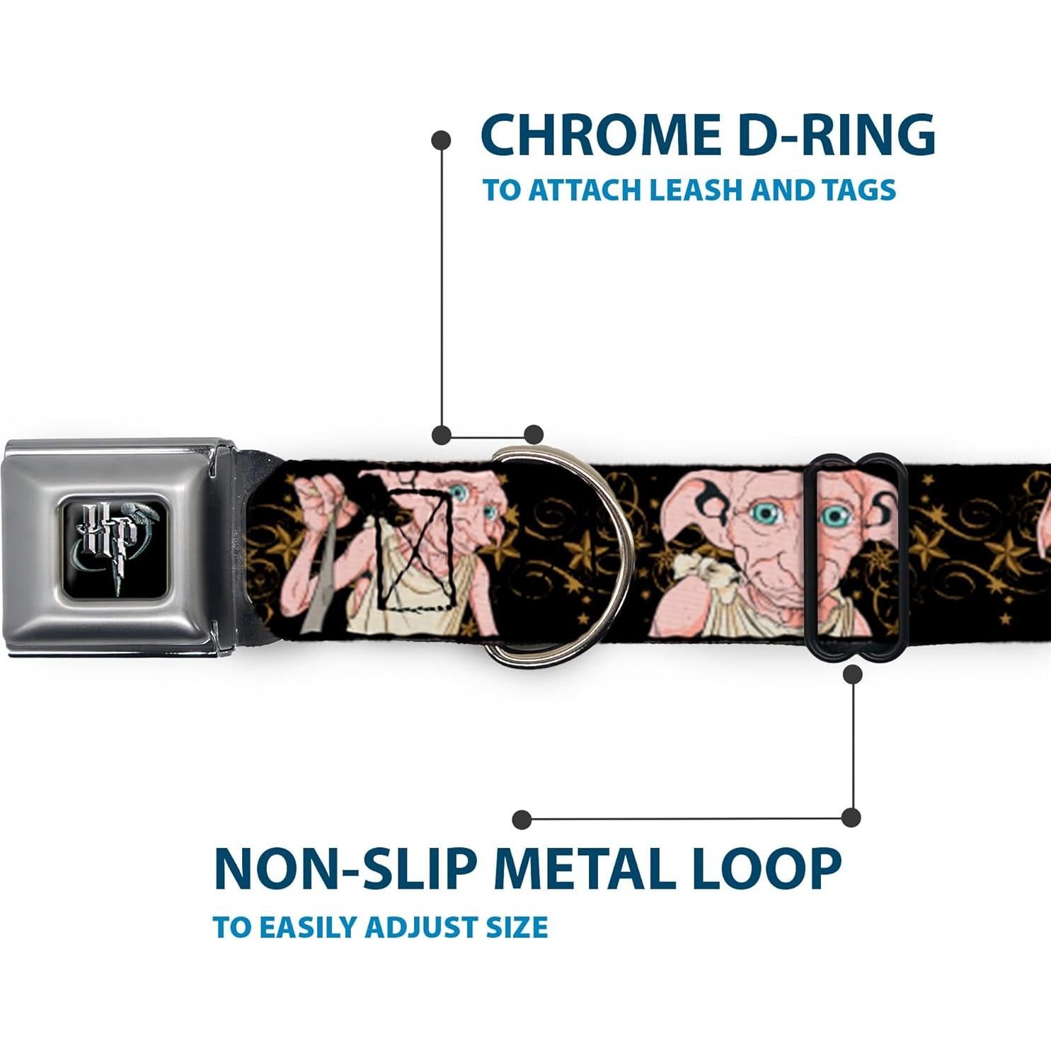 Collar para Perros Warner Bros con Hebilla de Seguridad 38-61 cm