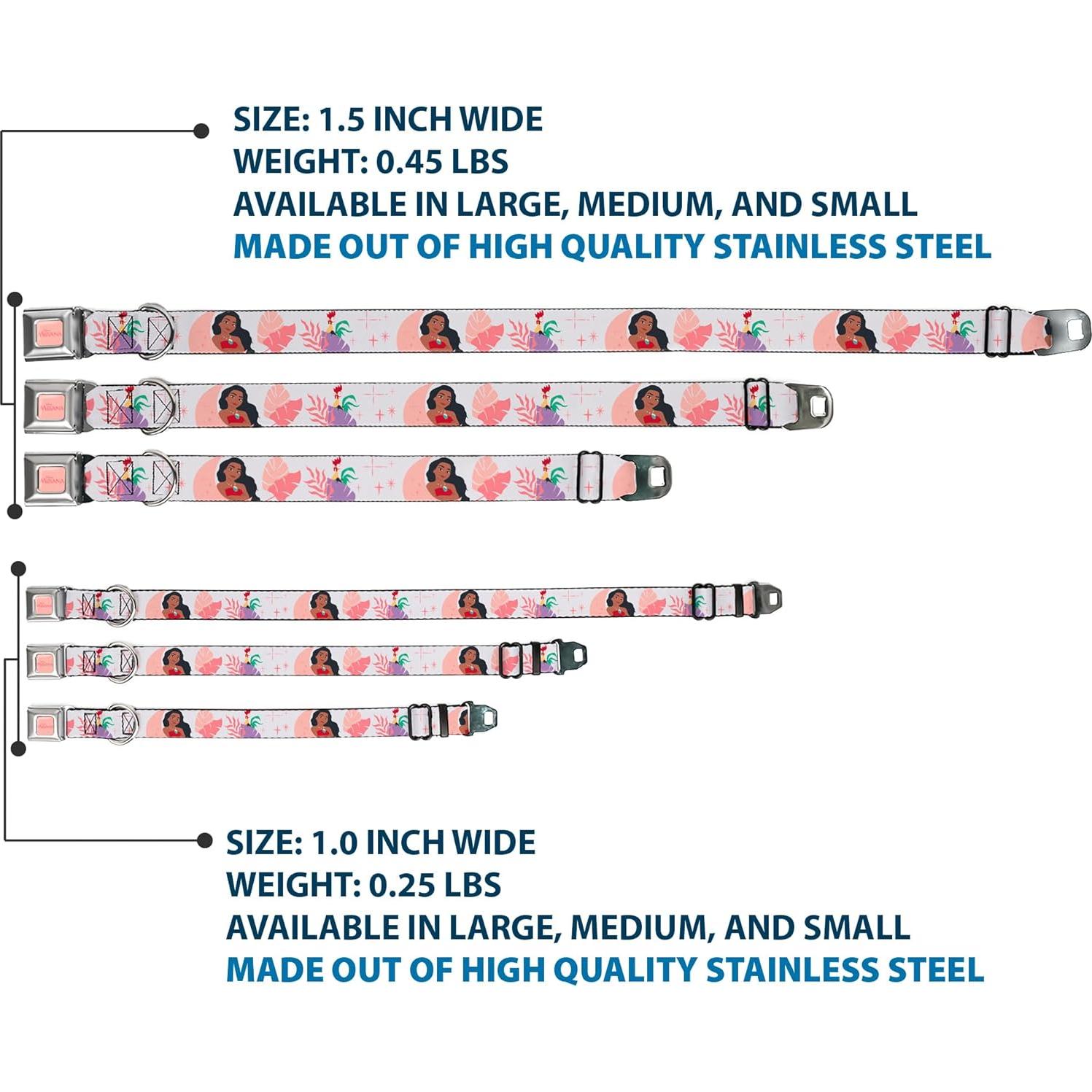 Collar para Perro Disney Buckle-Down Moana 11-16.5"